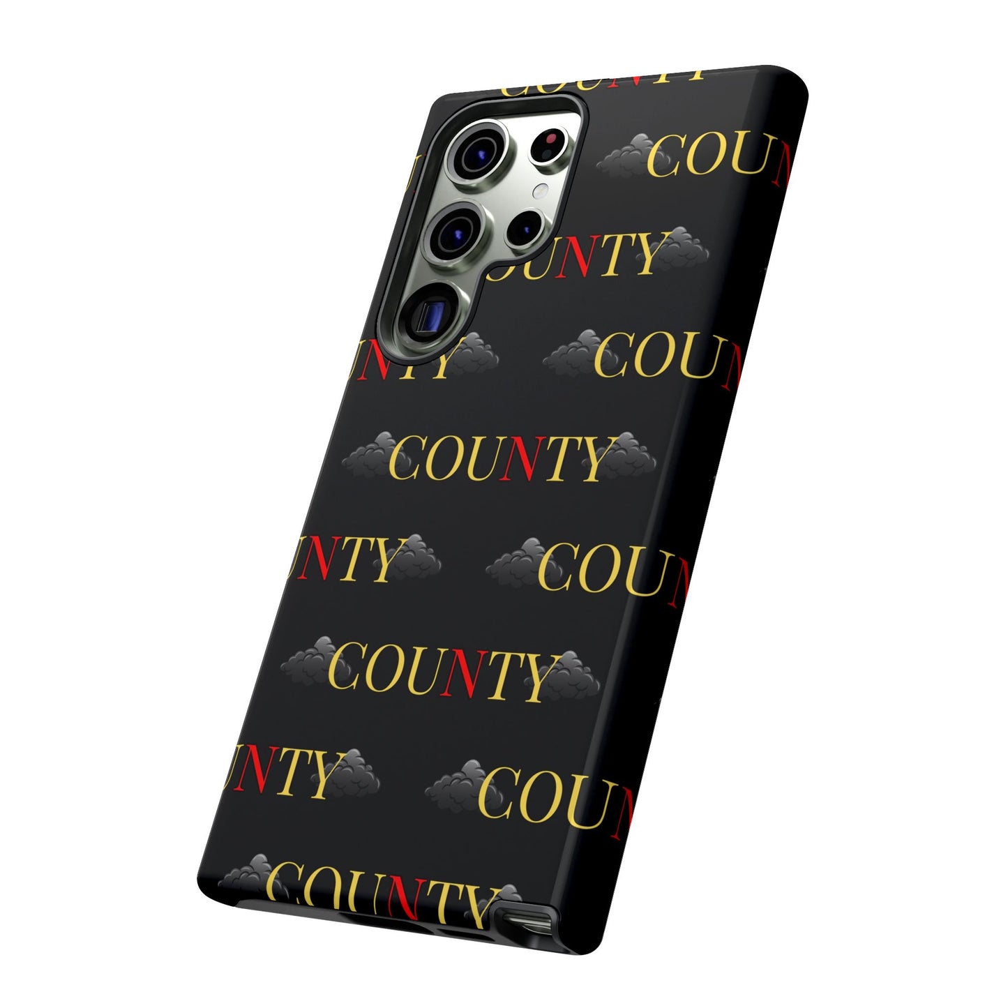 Tough Cases Phone Case, Trendy Smartphone Cover, Customizable Gift, Unique County Design, Stylish Tech Accessory
