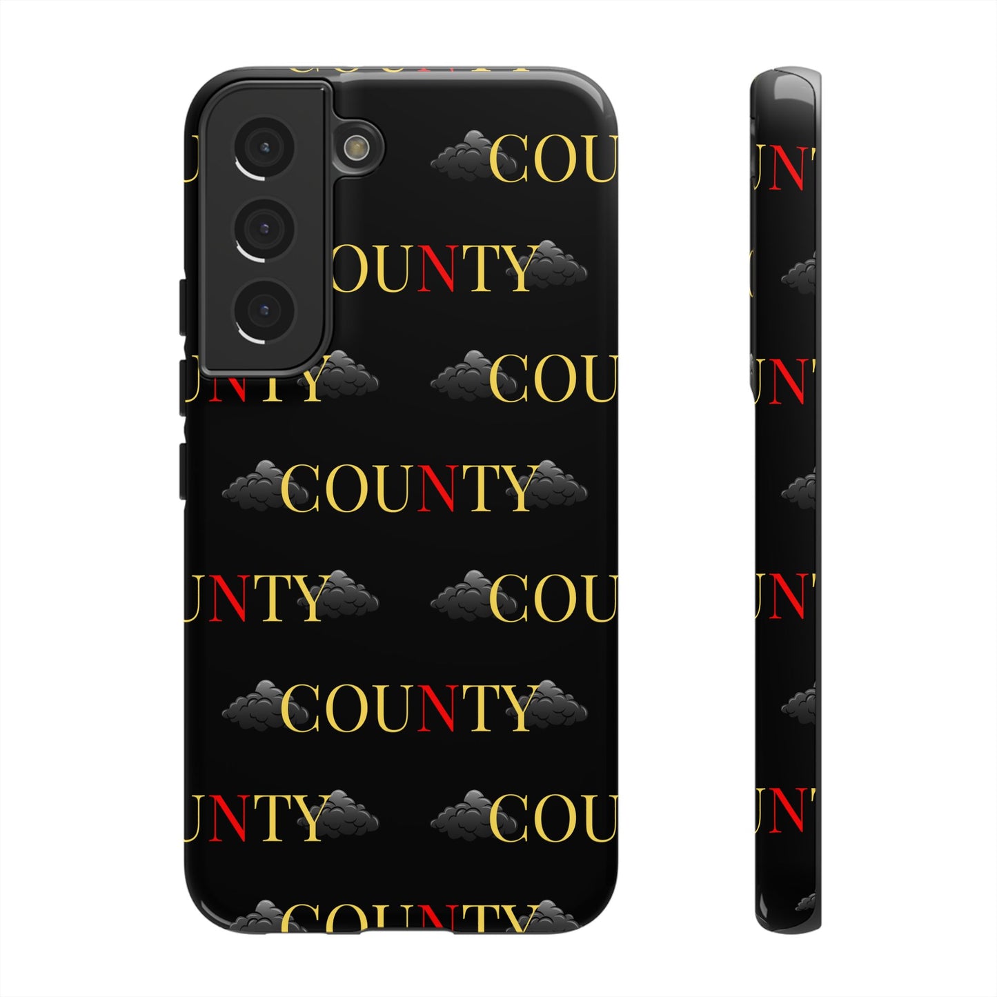 Tough Cases Phone Case, Trendy Smartphone Cover, Customizable Gift, Unique County Design, Stylish Tech Accessory