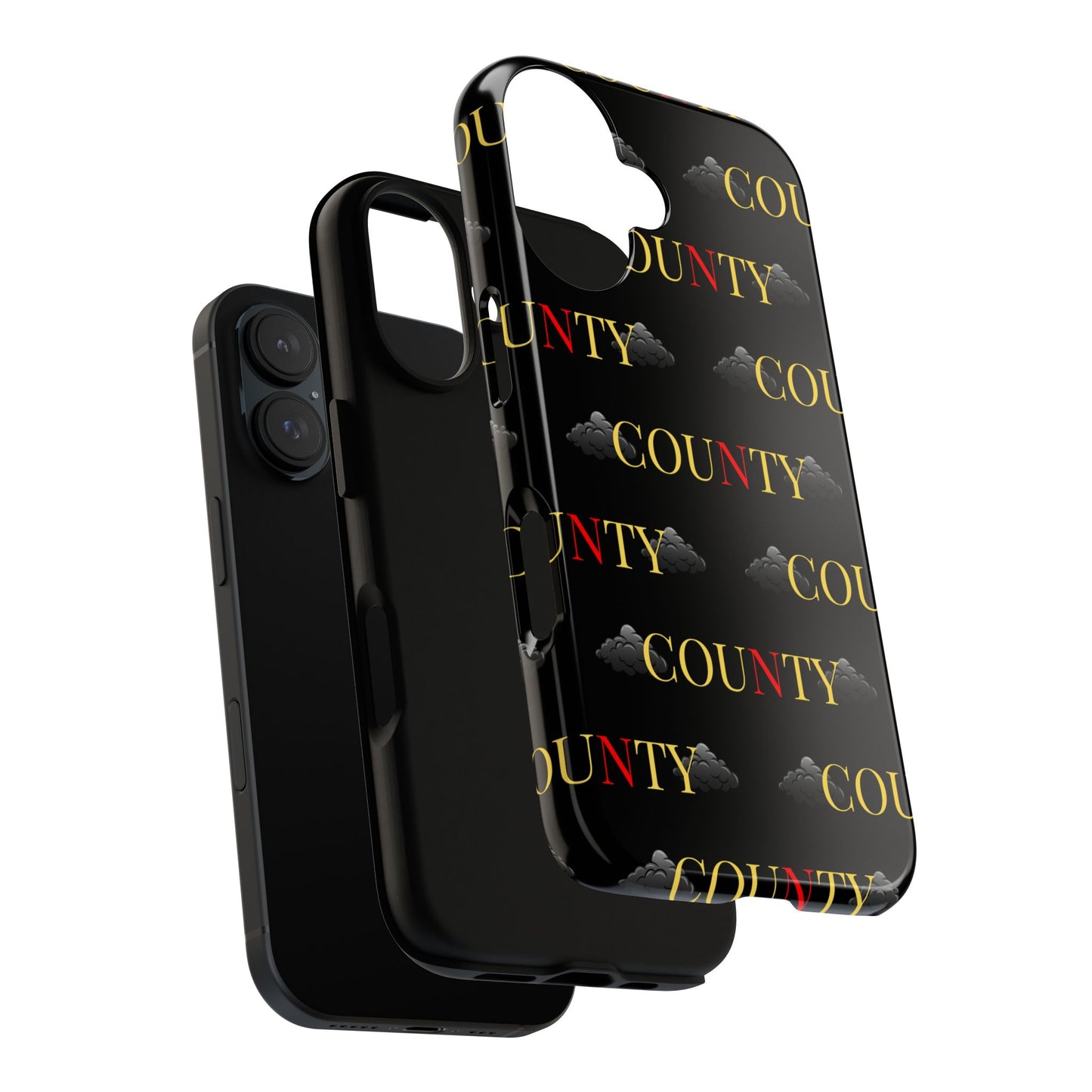 Tough Cases Phone Case, Trendy Smartphone Cover, Customizable Gift, Unique County Design, Stylish Tech Accessory