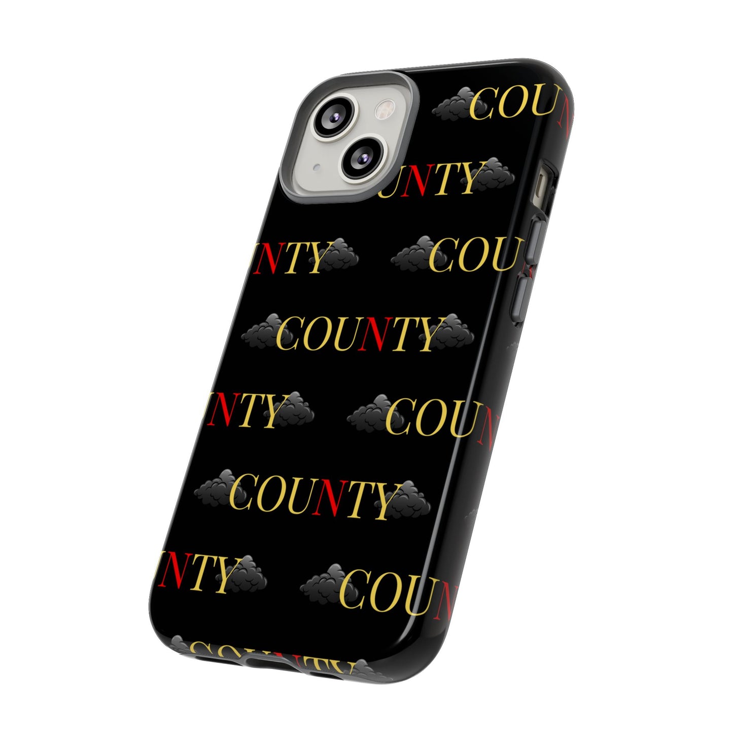Tough Cases Phone Case, Trendy Smartphone Cover, Customizable Gift, Unique County Design, Stylish Tech Accessory