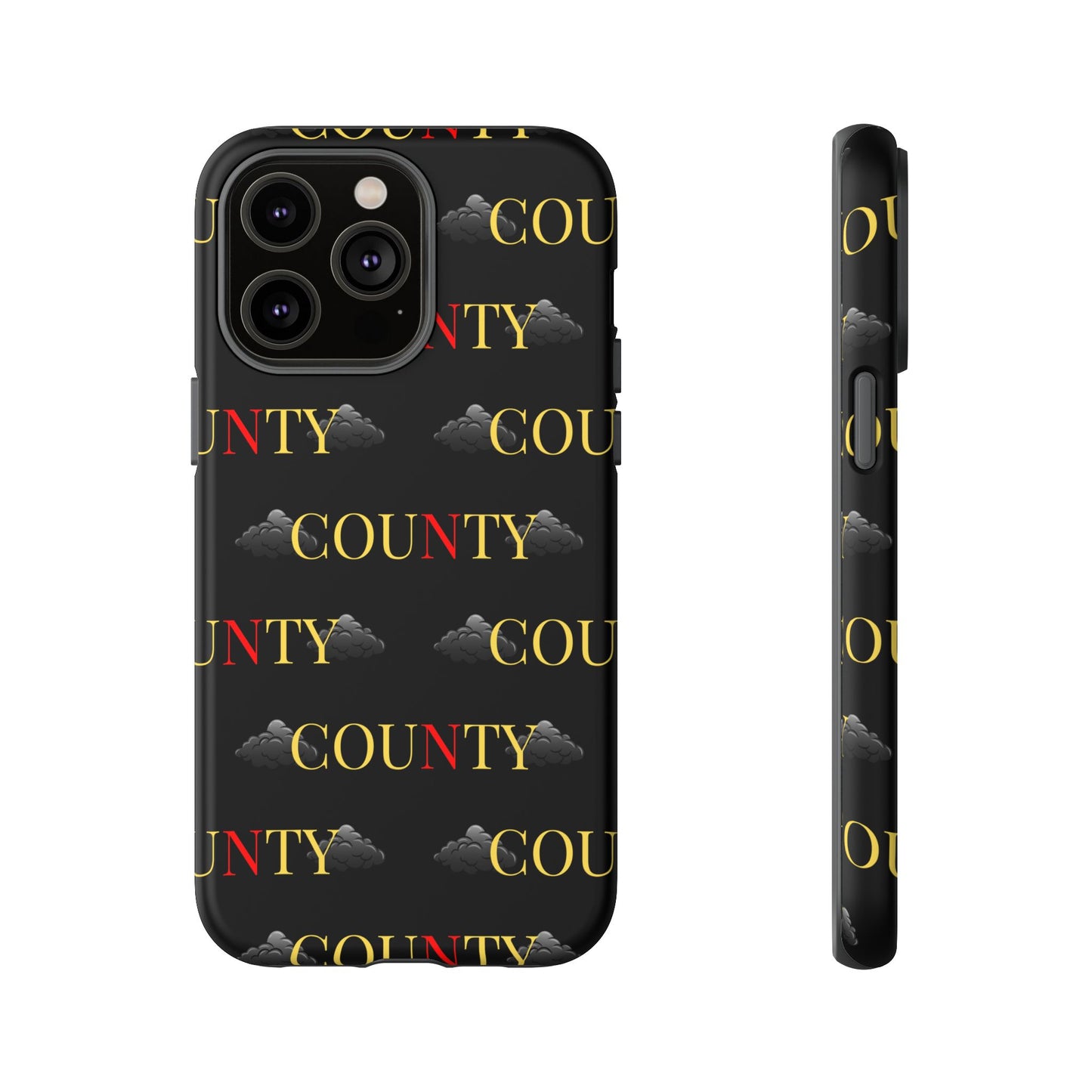 Tough Cases Phone Case, Trendy Smartphone Cover, Customizable Gift, Unique County Design, Stylish Tech Accessory