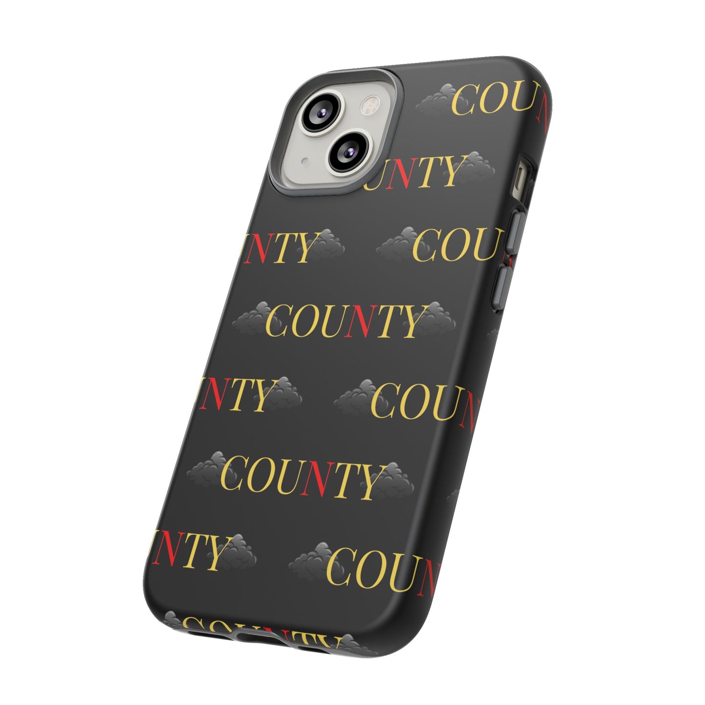 Tough Cases Phone Case, Trendy Smartphone Cover, Customizable Gift, Unique County Design, Stylish Tech Accessory
