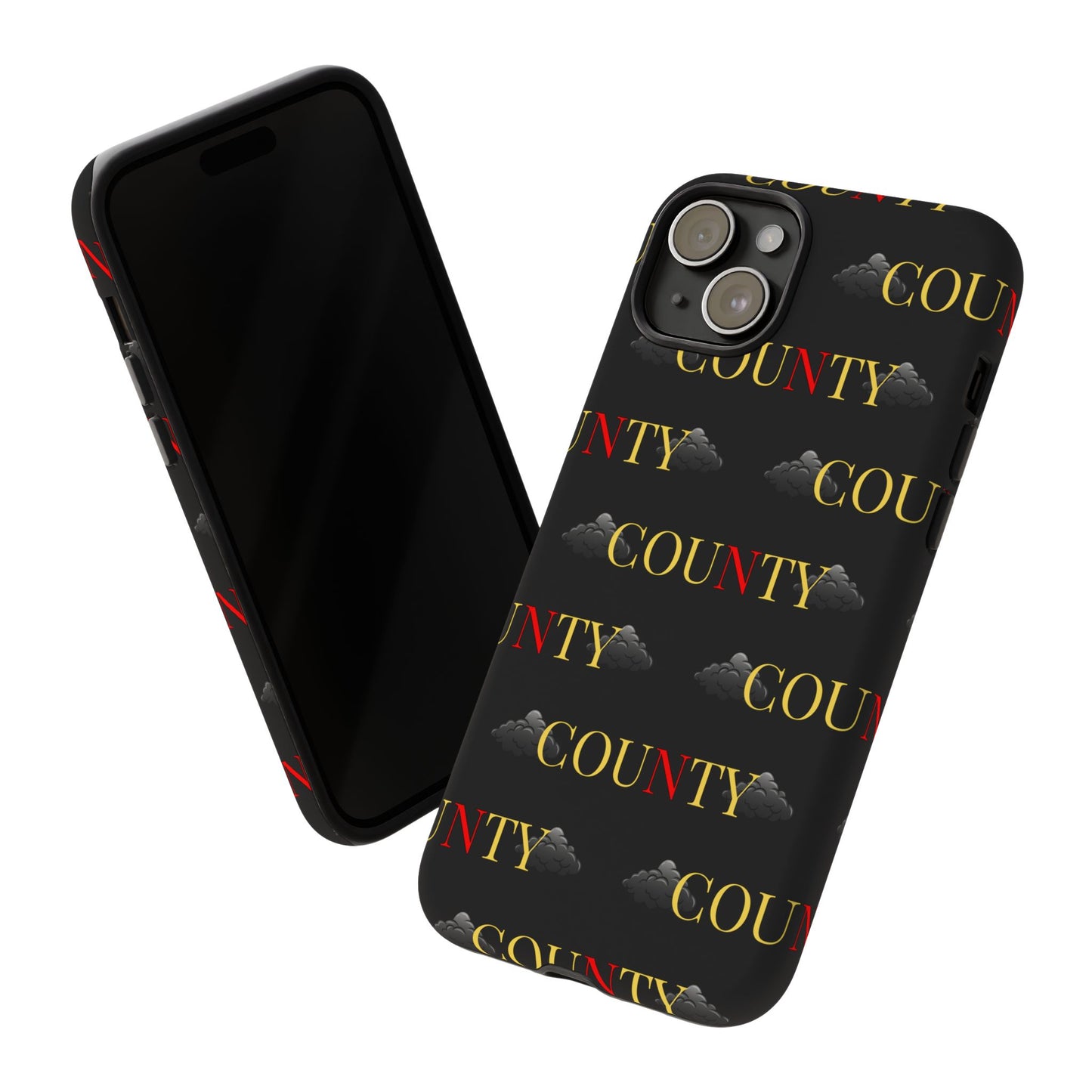 Tough Cases Phone Case, Trendy Smartphone Cover, Customizable Gift, Unique County Design, Stylish Tech Accessory