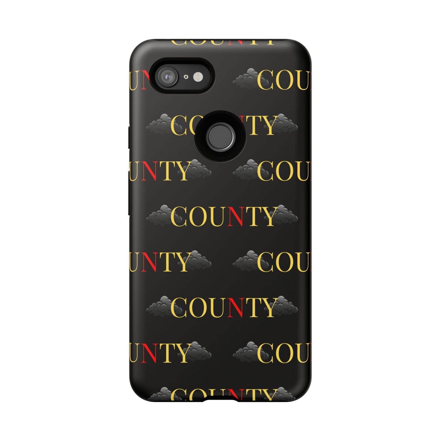 Tough Cases Phone Case, Trendy Smartphone Cover, Customizable Gift, Unique County Design, Stylish Tech Accessory
