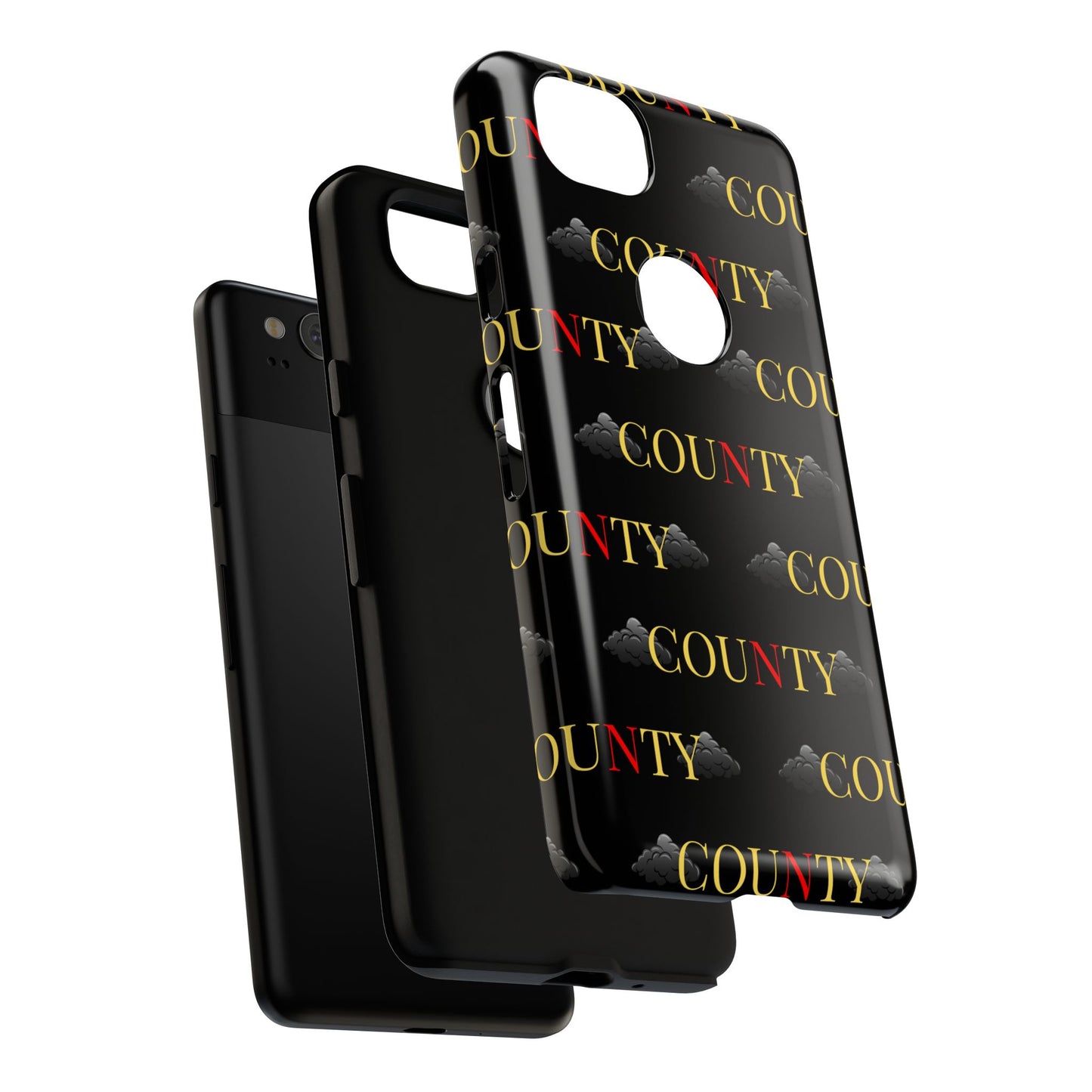 Tough Cases Phone Case, Trendy Smartphone Cover, Customizable Gift, Unique County Design, Stylish Tech Accessory