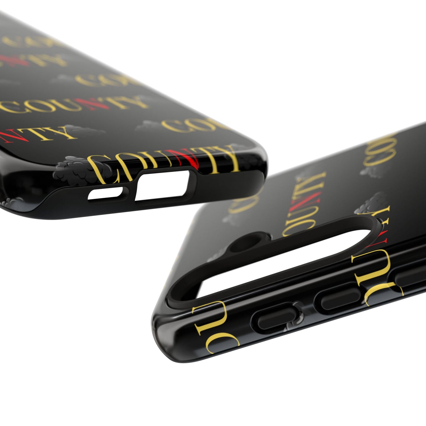 Tough Cases Phone Case, Trendy Smartphone Cover, Customizable Gift, Unique County Design, Stylish Tech Accessory