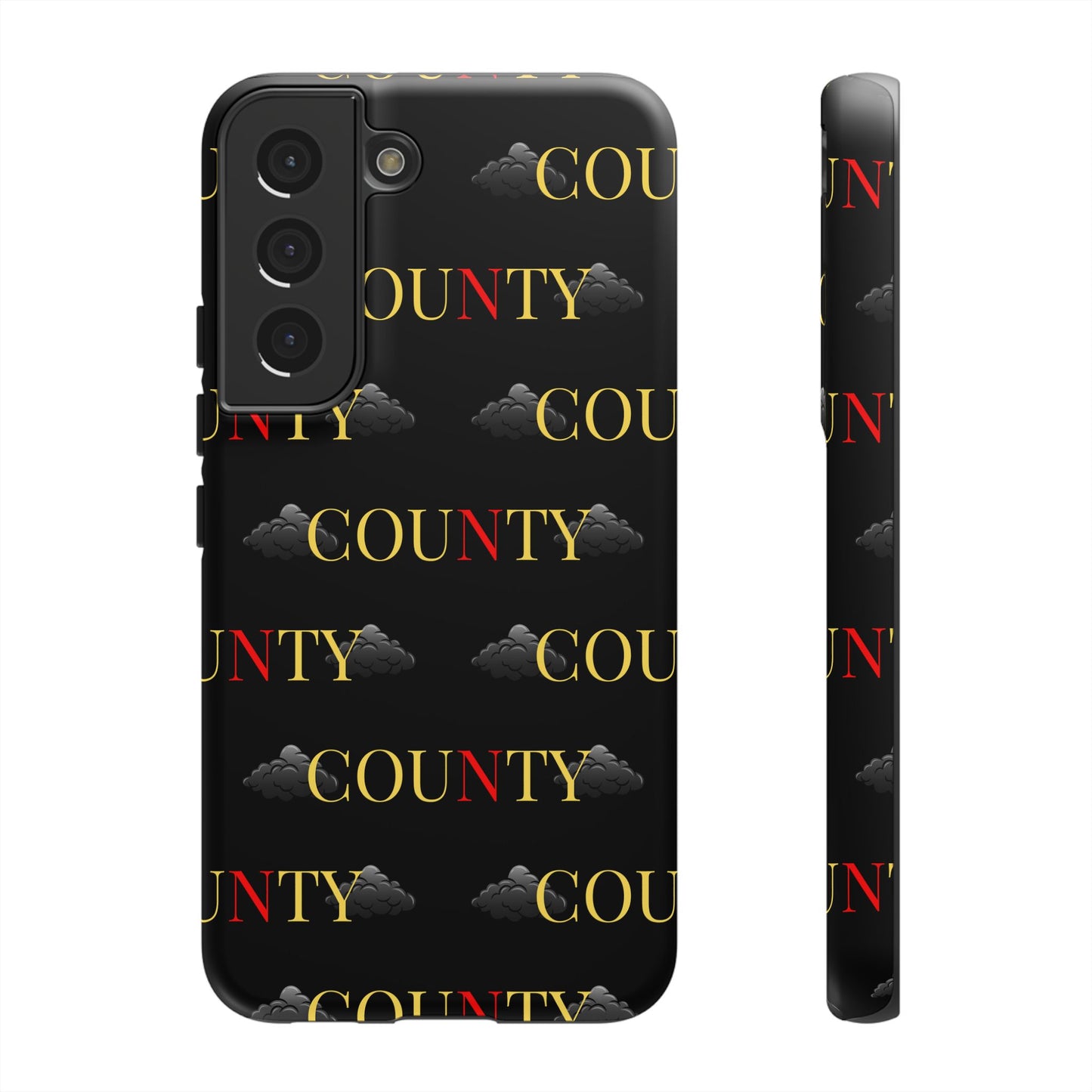 Tough Cases Phone Case, Trendy Smartphone Cover, Customizable Gift, Unique County Design, Stylish Tech Accessory