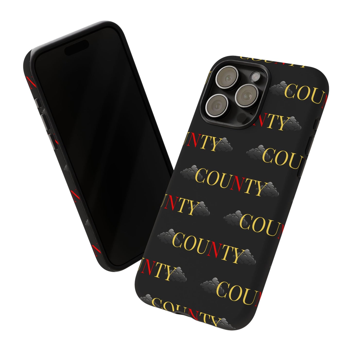 Tough Cases Phone Case, Trendy Smartphone Cover, Customizable Gift, Unique County Design, Stylish Tech Accessory
