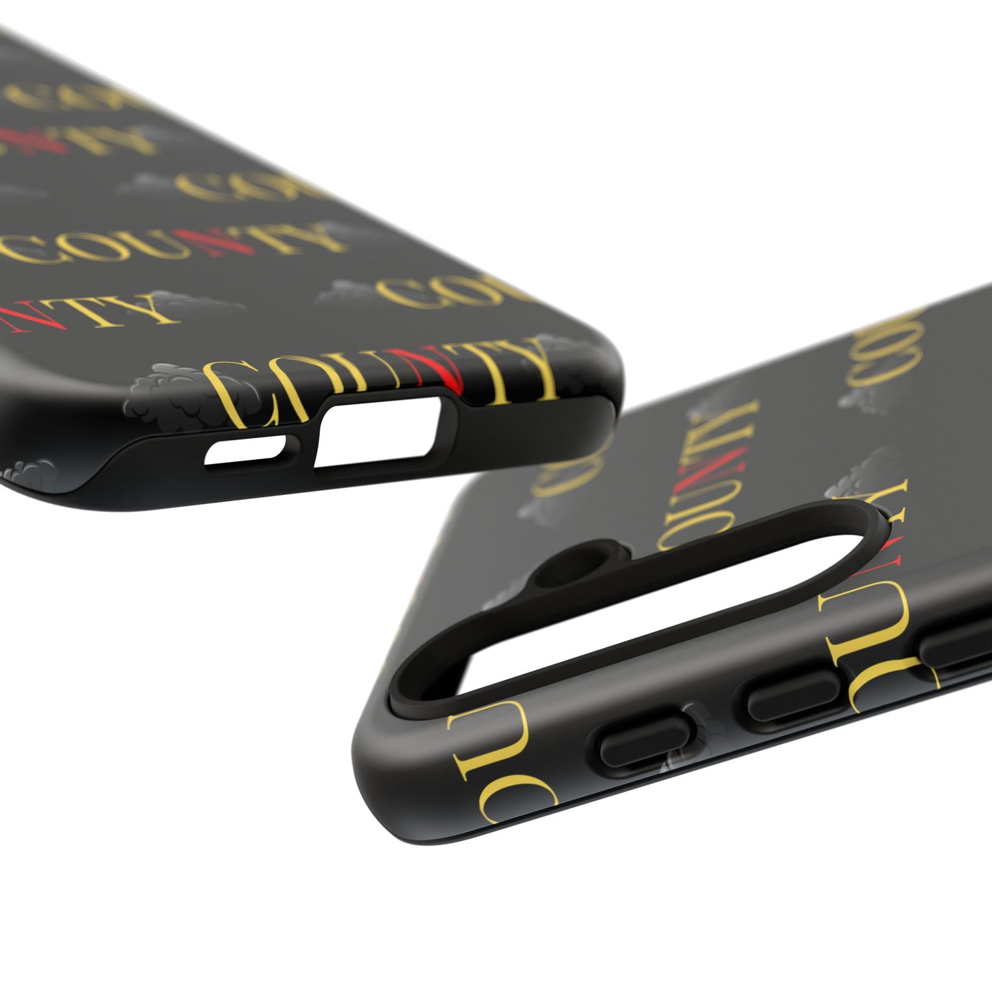 Tough Cases Phone Case, Trendy Smartphone Cover, Customizable Gift, Unique County Design, Stylish Tech Accessory