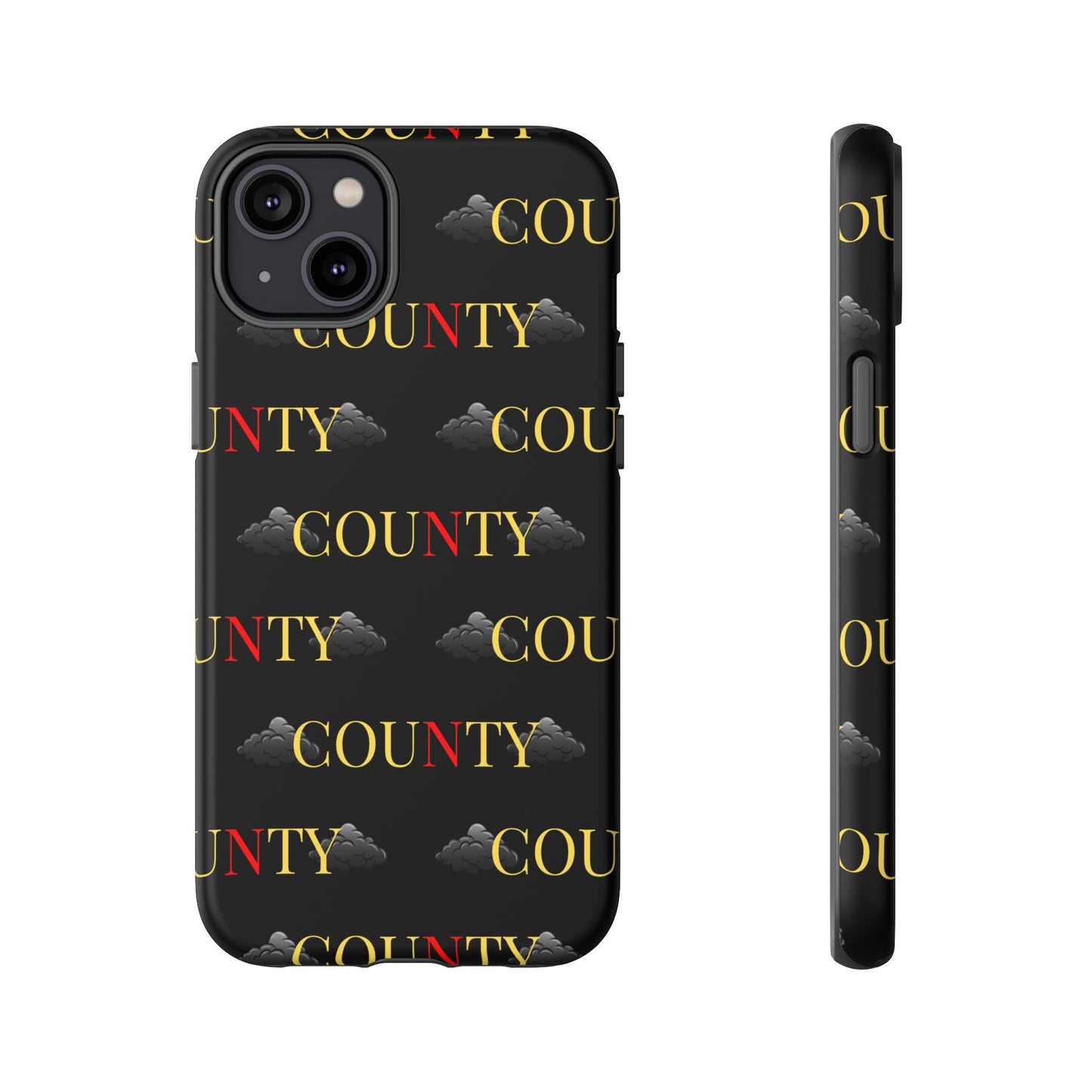 Tough Cases Phone Case, Trendy Smartphone Cover, Customizable Gift, Unique County Design, Stylish Tech Accessory