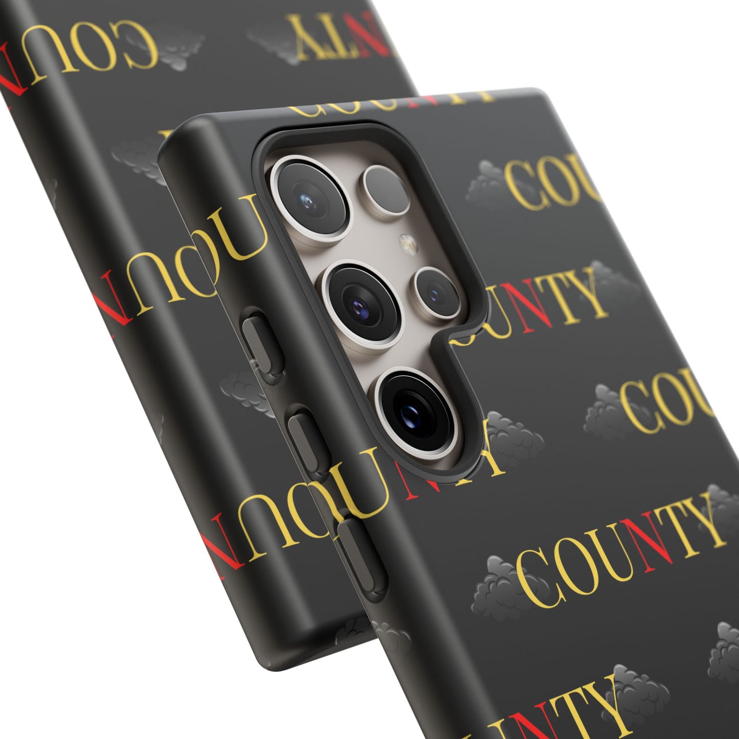 Tough Cases Phone Case, Trendy Smartphone Cover, Customizable Gift, Unique County Design, Stylish Tech Accessory