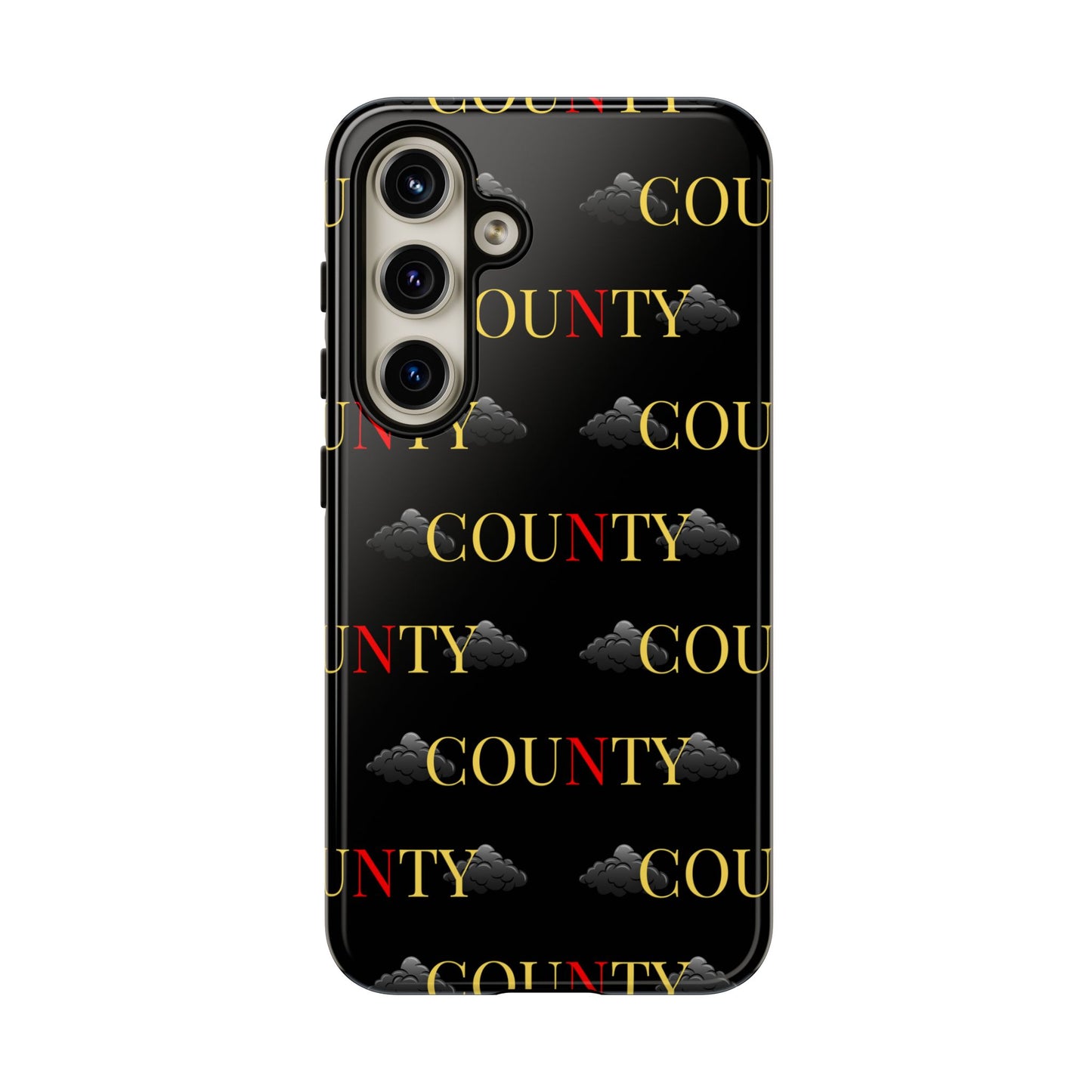 Tough Cases Phone Case, Trendy Smartphone Cover, Customizable Gift, Unique County Design, Stylish Tech Accessory