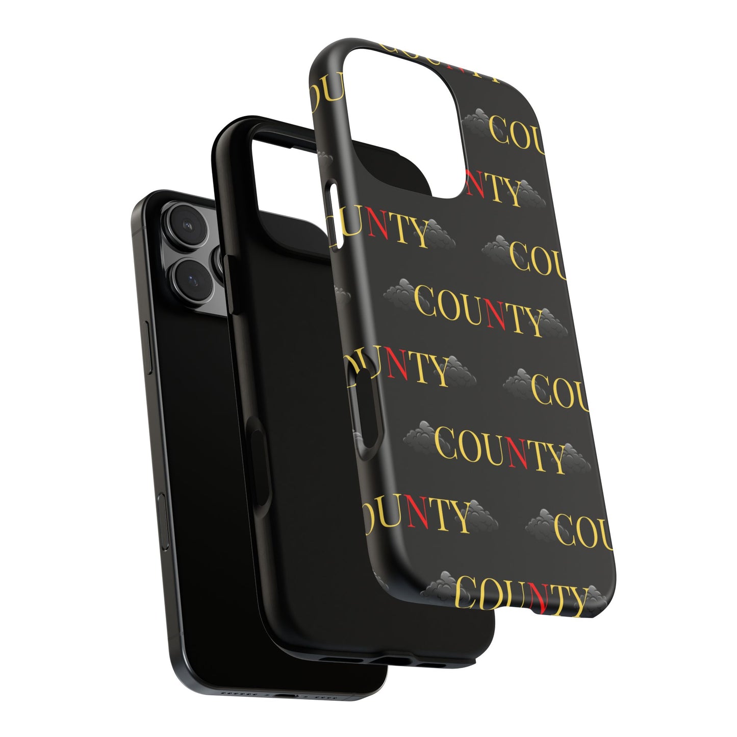 Tough Cases Phone Case, Trendy Smartphone Cover, Customizable Gift, Unique County Design, Stylish Tech Accessory