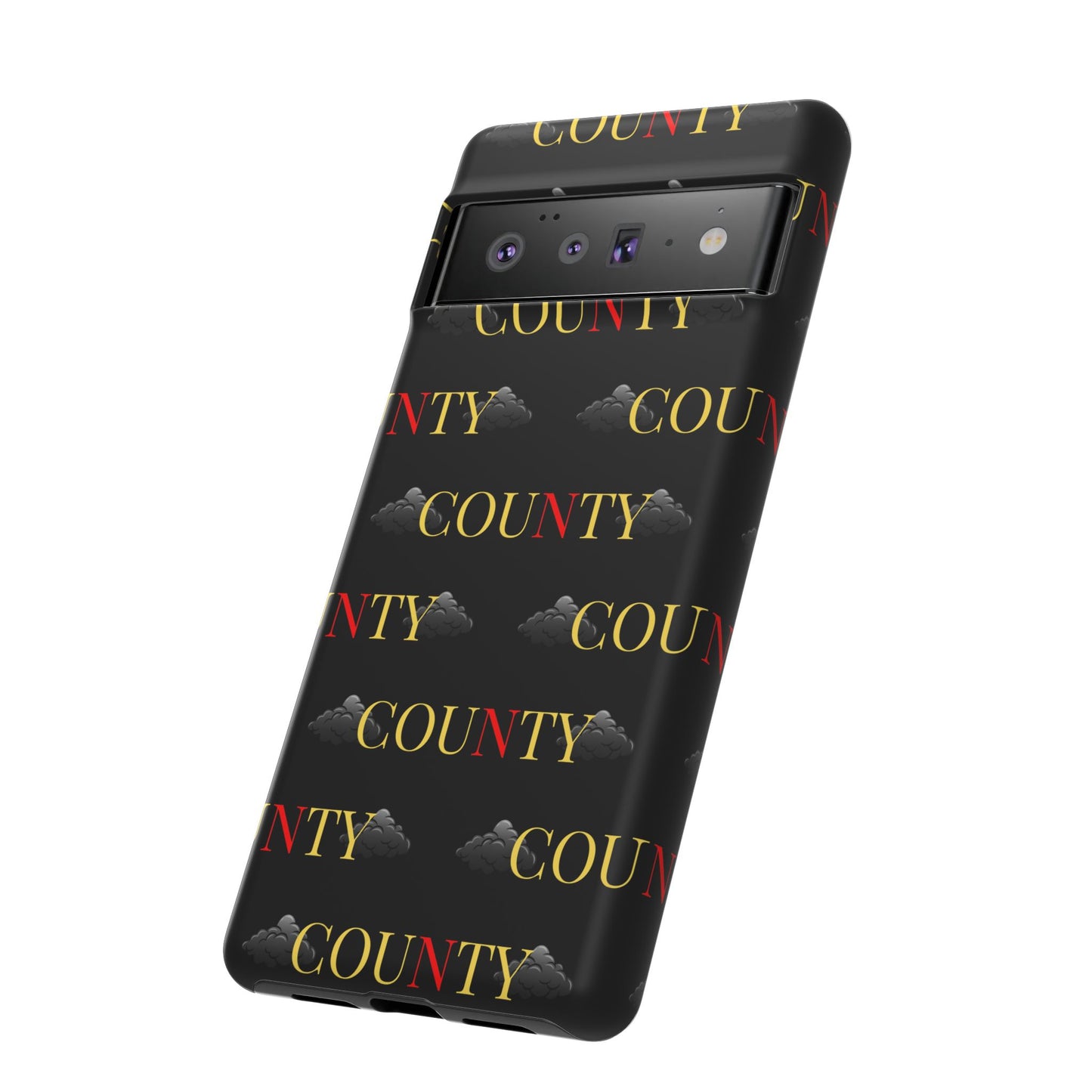 Tough Cases Phone Case, Trendy Smartphone Cover, Customizable Gift, Unique County Design, Stylish Tech Accessory