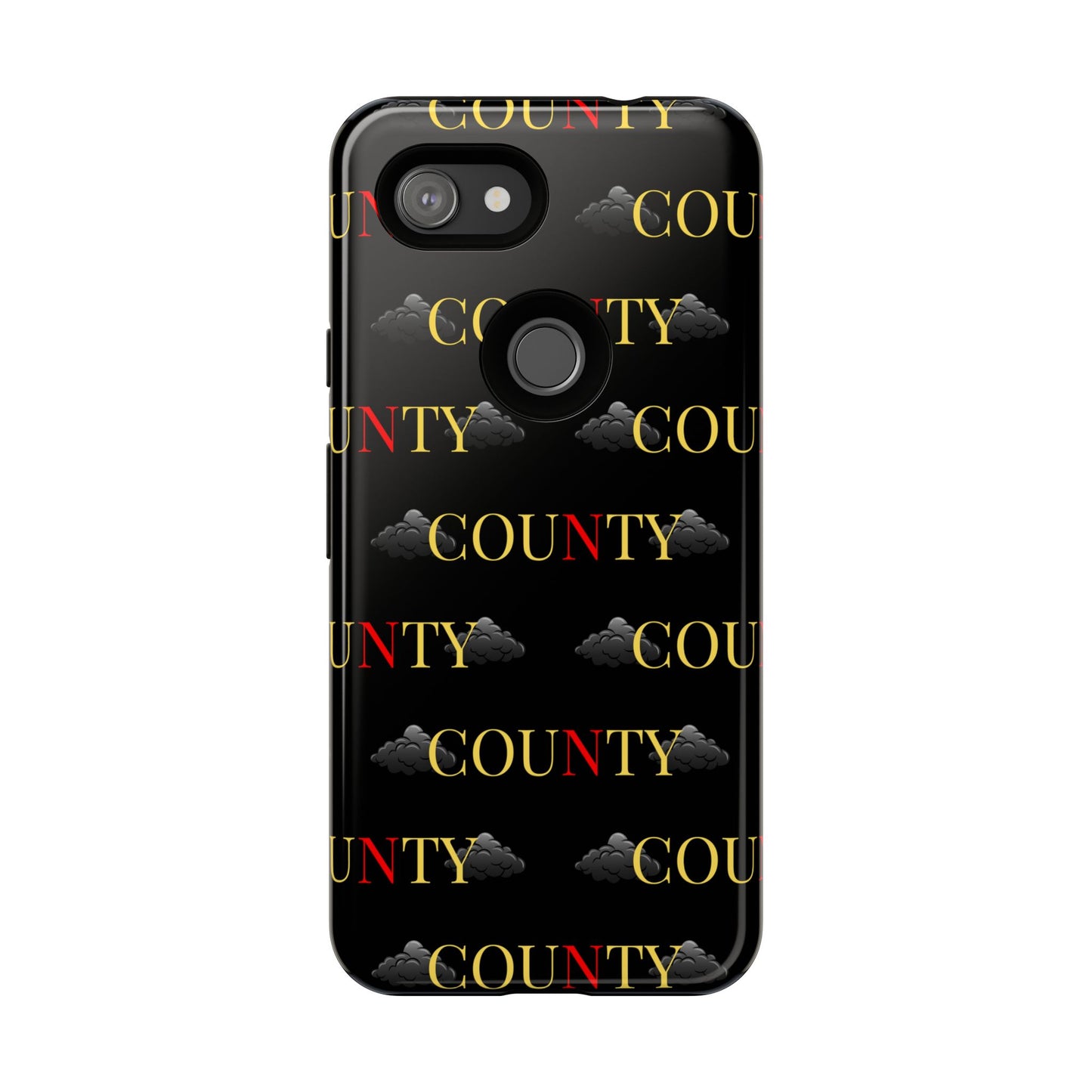 Tough Cases Phone Case, Trendy Smartphone Cover, Customizable Gift, Unique County Design, Stylish Tech Accessory