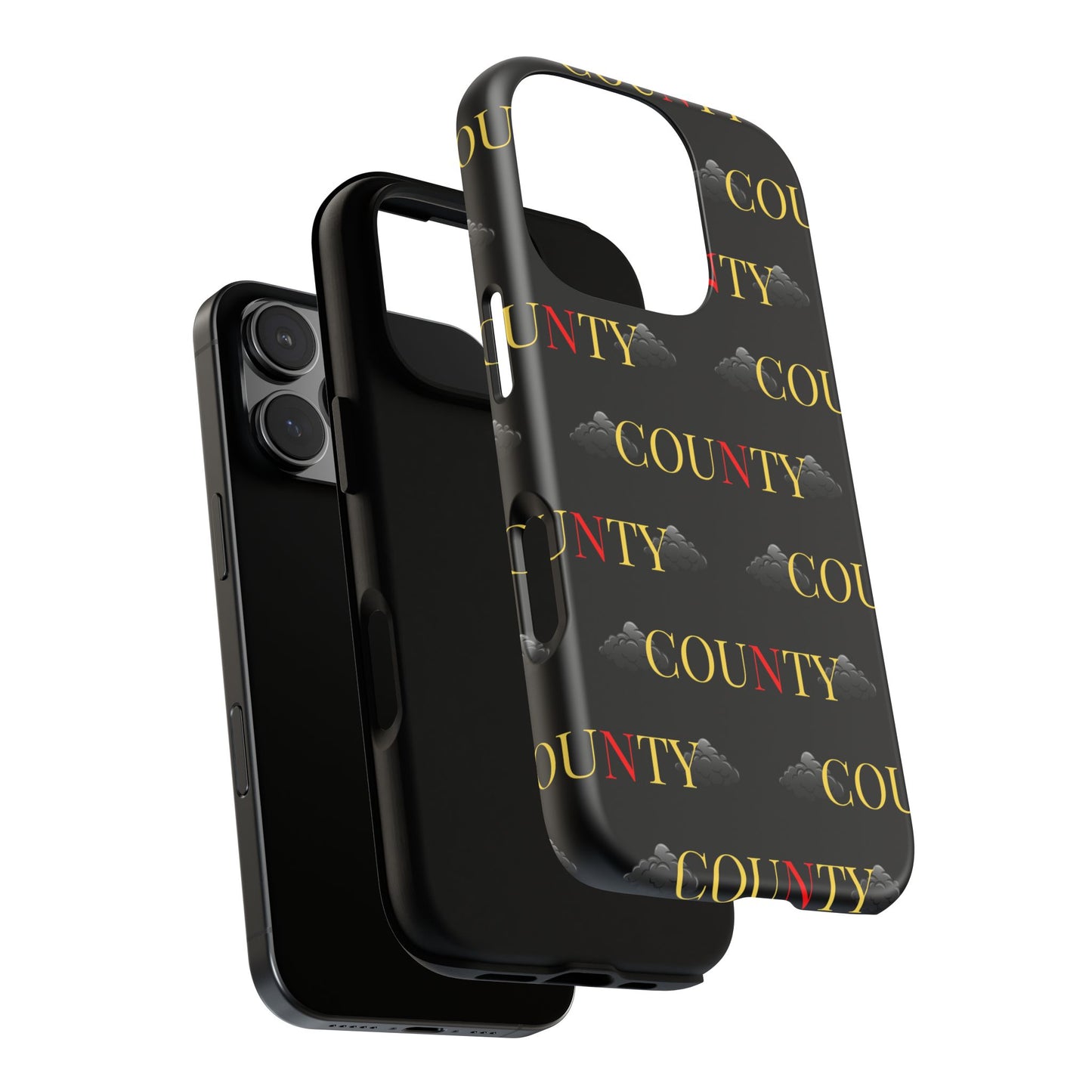 Tough Cases Phone Case, Trendy Smartphone Cover, Customizable Gift, Unique County Design, Stylish Tech Accessory