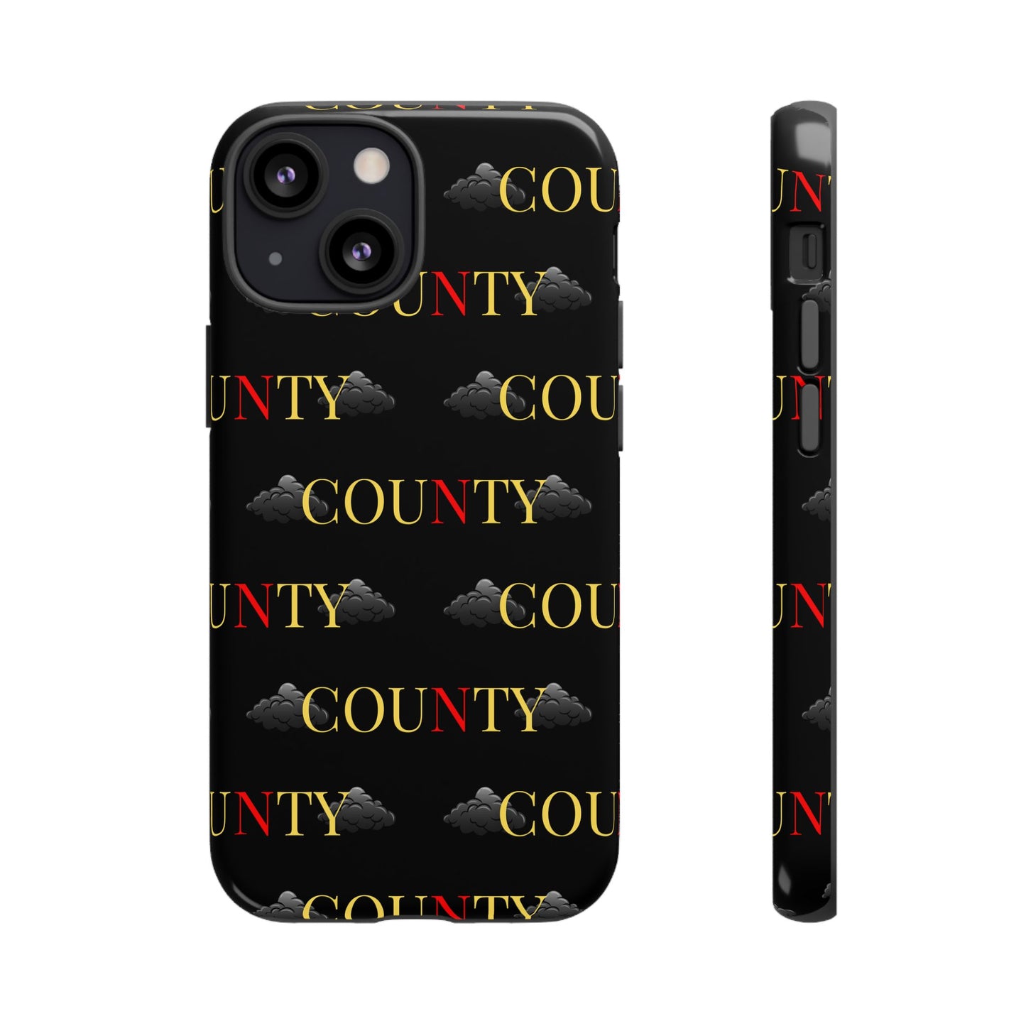 Tough Cases Phone Case, Trendy Smartphone Cover, Customizable Gift, Unique County Design, Stylish Tech Accessory