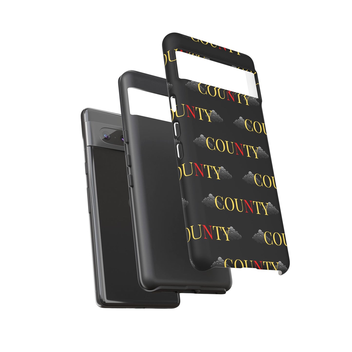 Tough Cases Phone Case, Trendy Smartphone Cover, Customizable Gift, Unique County Design, Stylish Tech Accessory