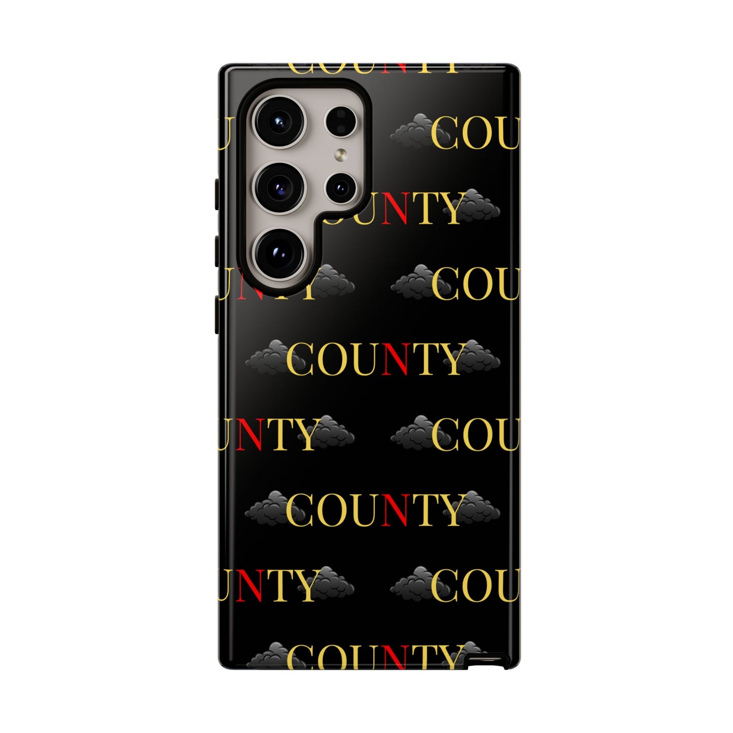 Tough Cases Phone Case, Trendy Smartphone Cover, Customizable Gift, Unique County Design, Stylish Tech Accessory