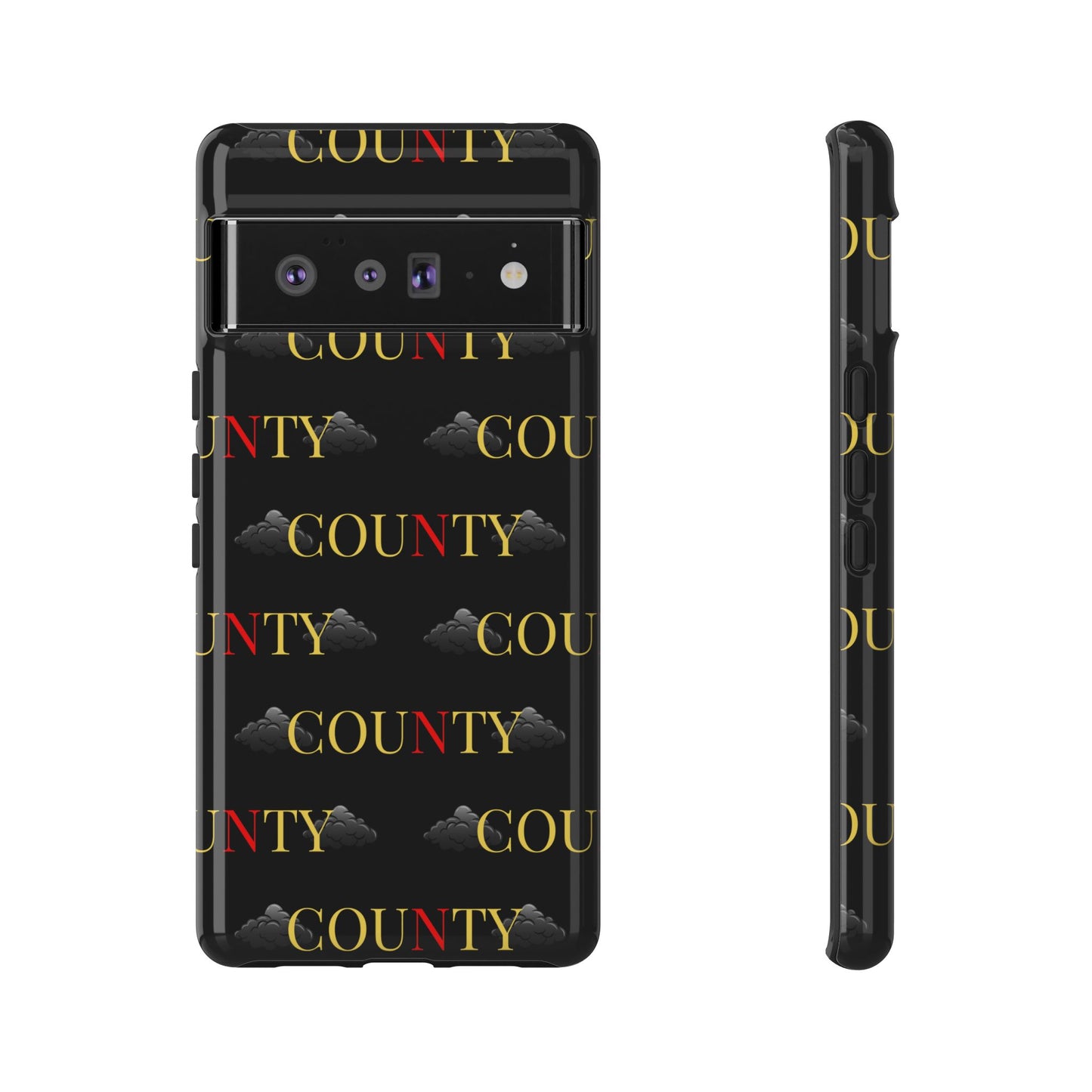 Tough Cases Phone Case, Trendy Smartphone Cover, Customizable Gift, Unique County Design, Stylish Tech Accessory