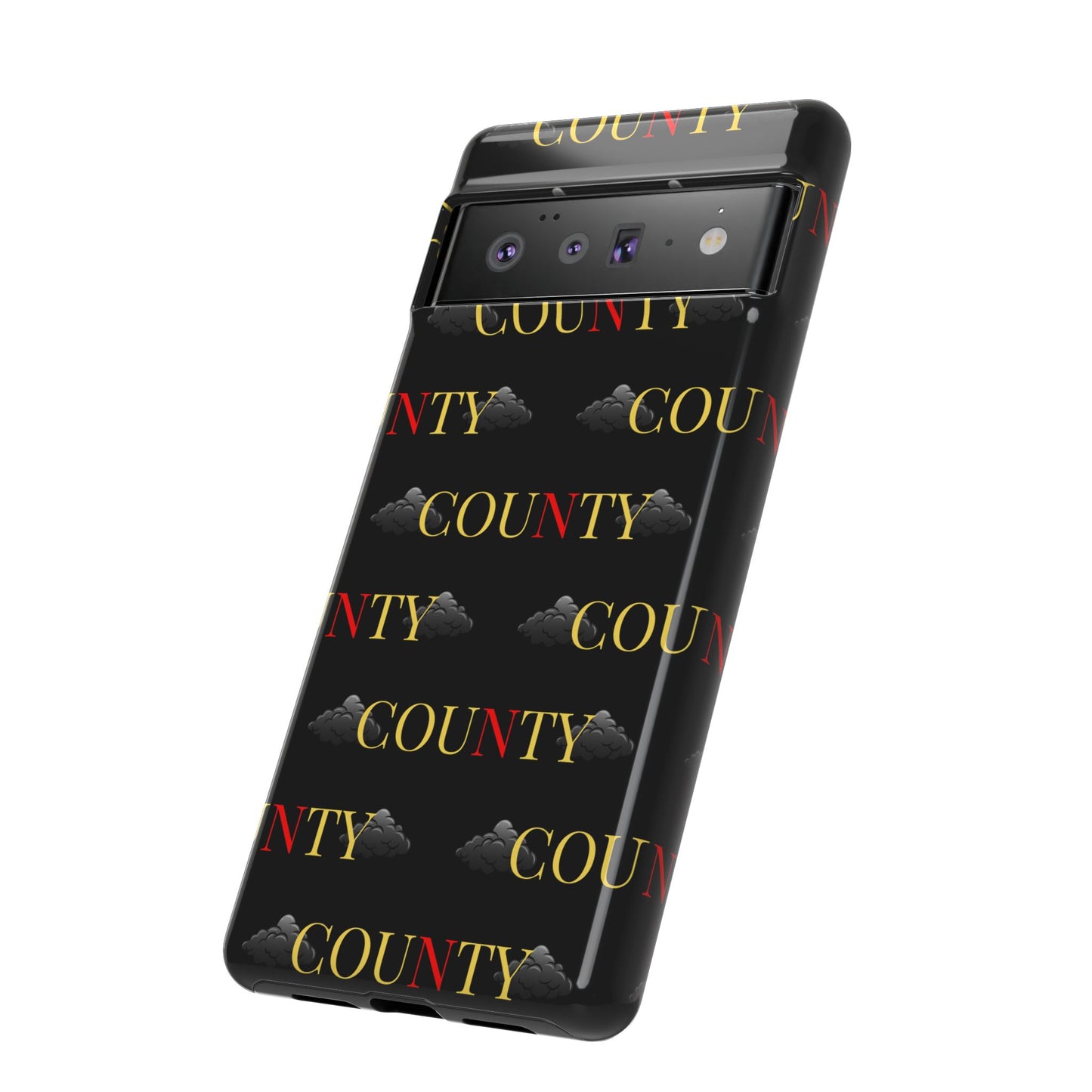 Tough Cases Phone Case, Trendy Smartphone Cover, Customizable Gift, Unique County Design, Stylish Tech Accessory