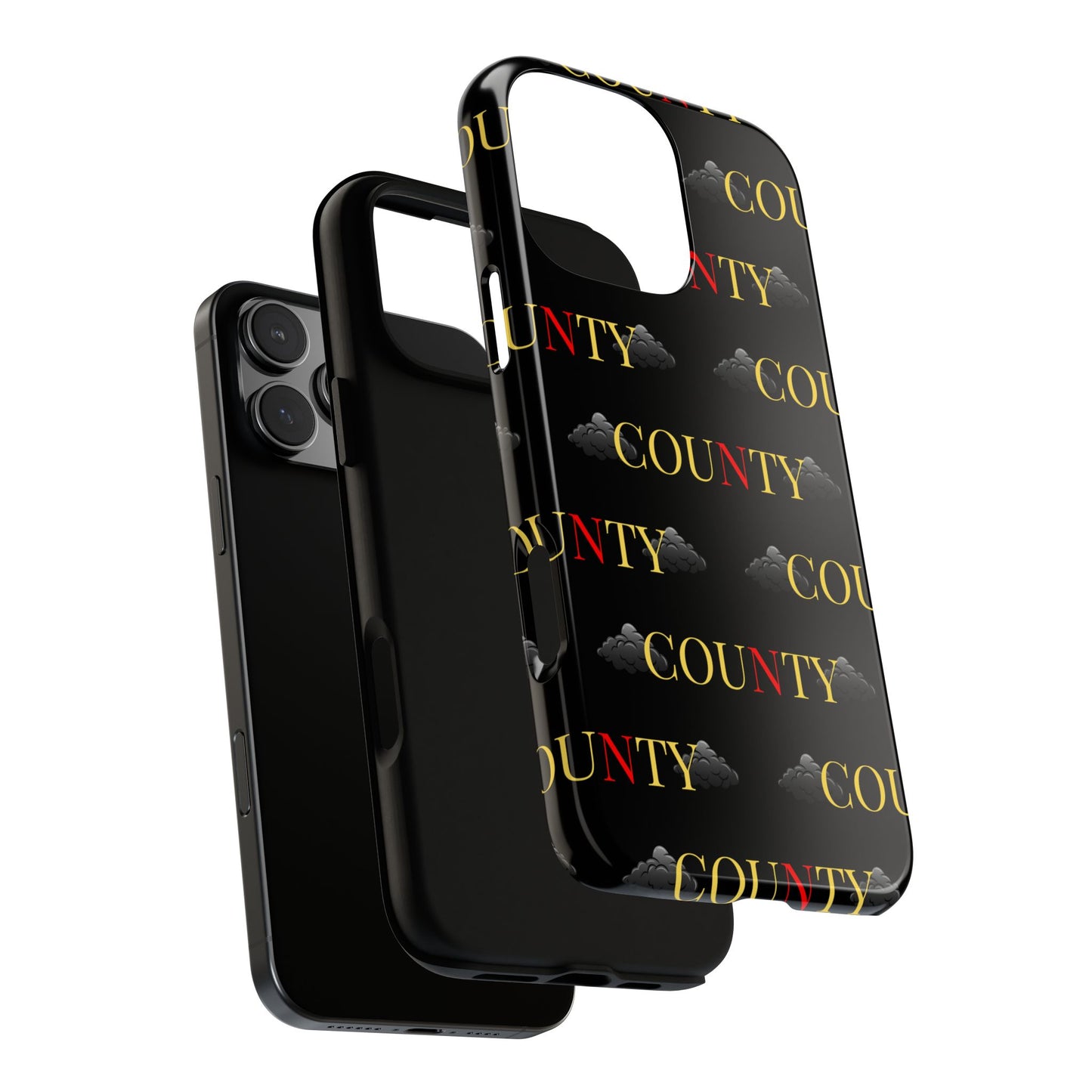 Tough Cases Phone Case, Trendy Smartphone Cover, Customizable Gift, Unique County Design, Stylish Tech Accessory