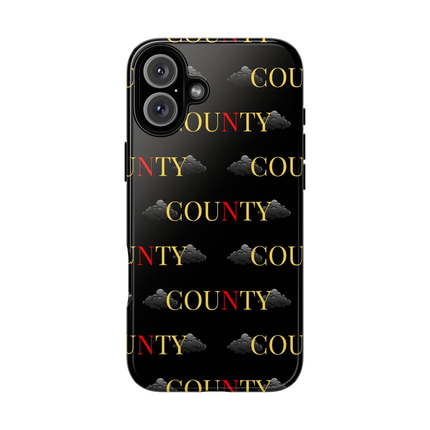 Tough Cases Phone Case, Trendy Smartphone Cover, Customizable Gift, Unique County Design, Stylish Tech Accessory