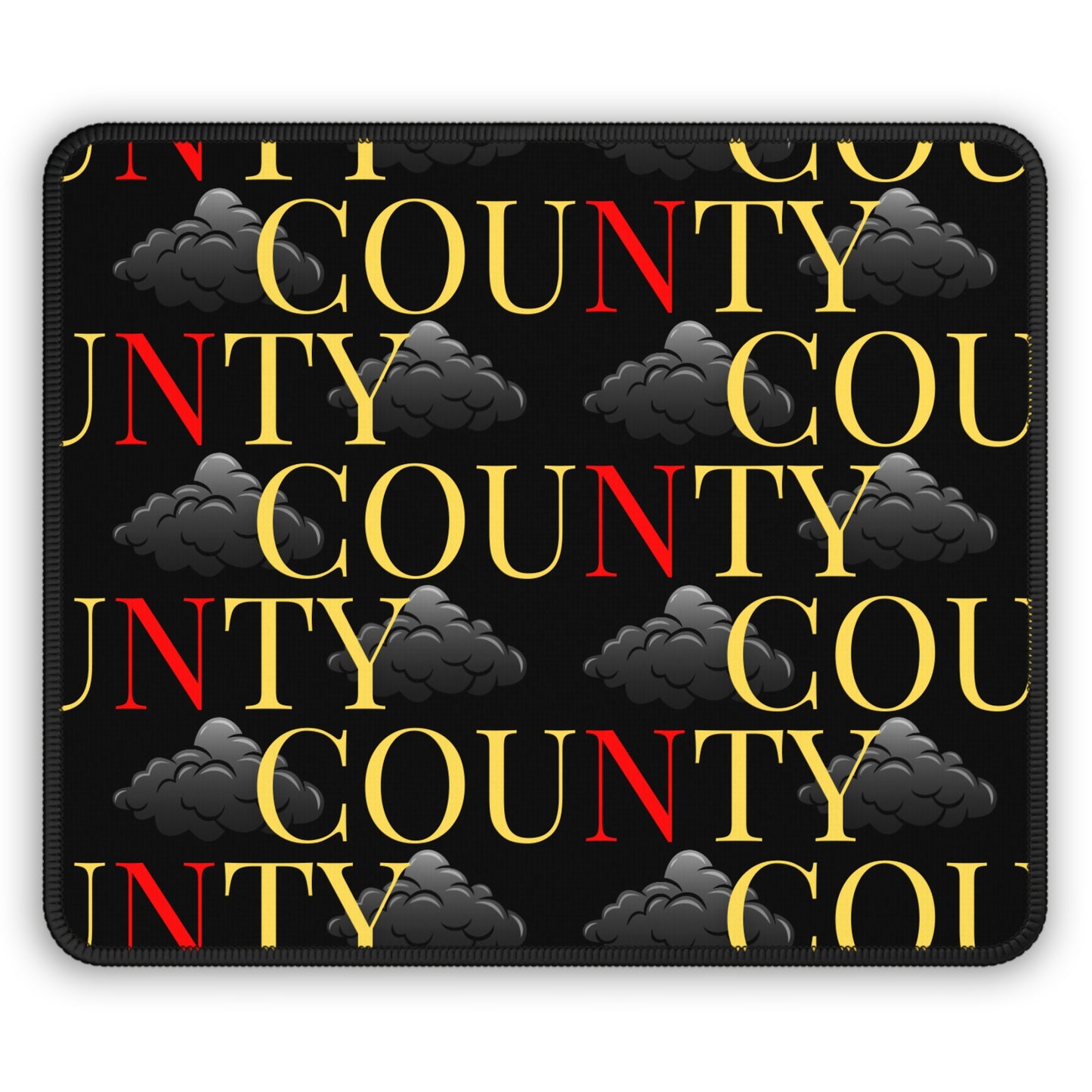 Stylish Gaming Mouse Pad with County Design, Desk Accessories for Gamers, Perfect Gift for Holidays, Office Decor, Gaming Setup