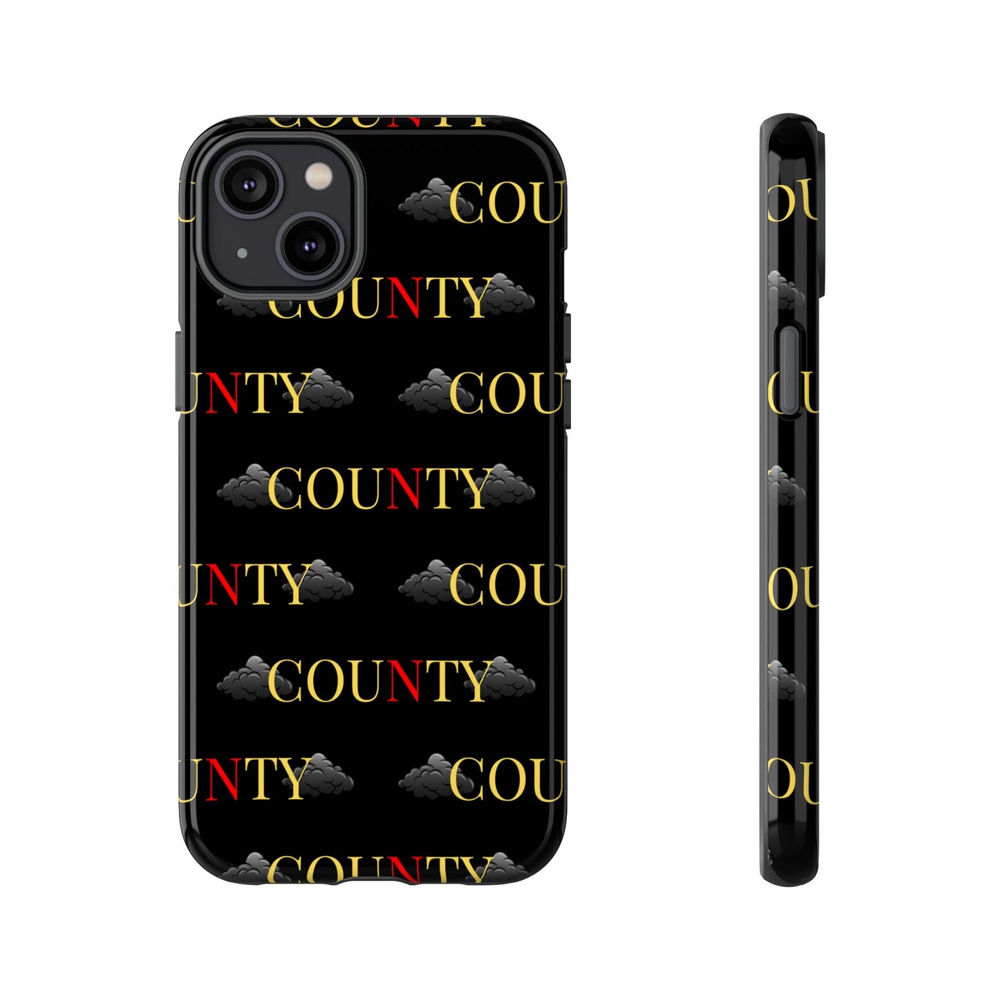 Tough Cases Phone Case, Trendy Smartphone Cover, Customizable Gift, Unique County Design, Stylish Tech Accessory