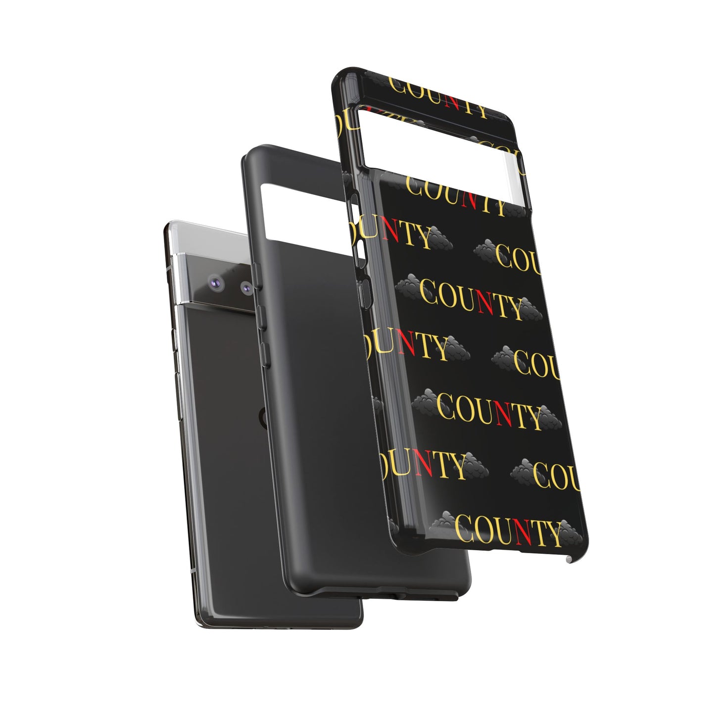 Tough Cases Phone Case, Trendy Smartphone Cover, Customizable Gift, Unique County Design, Stylish Tech Accessory