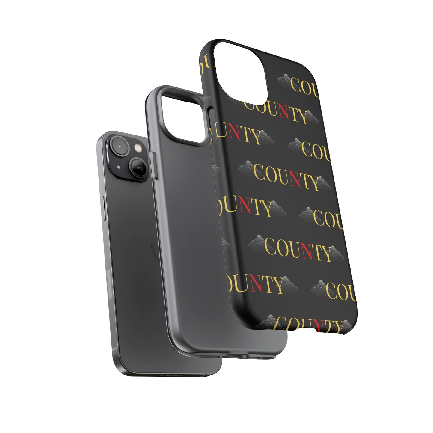Tough Cases Phone Case, Trendy Smartphone Cover, Customizable Gift, Unique County Design, Stylish Tech Accessory