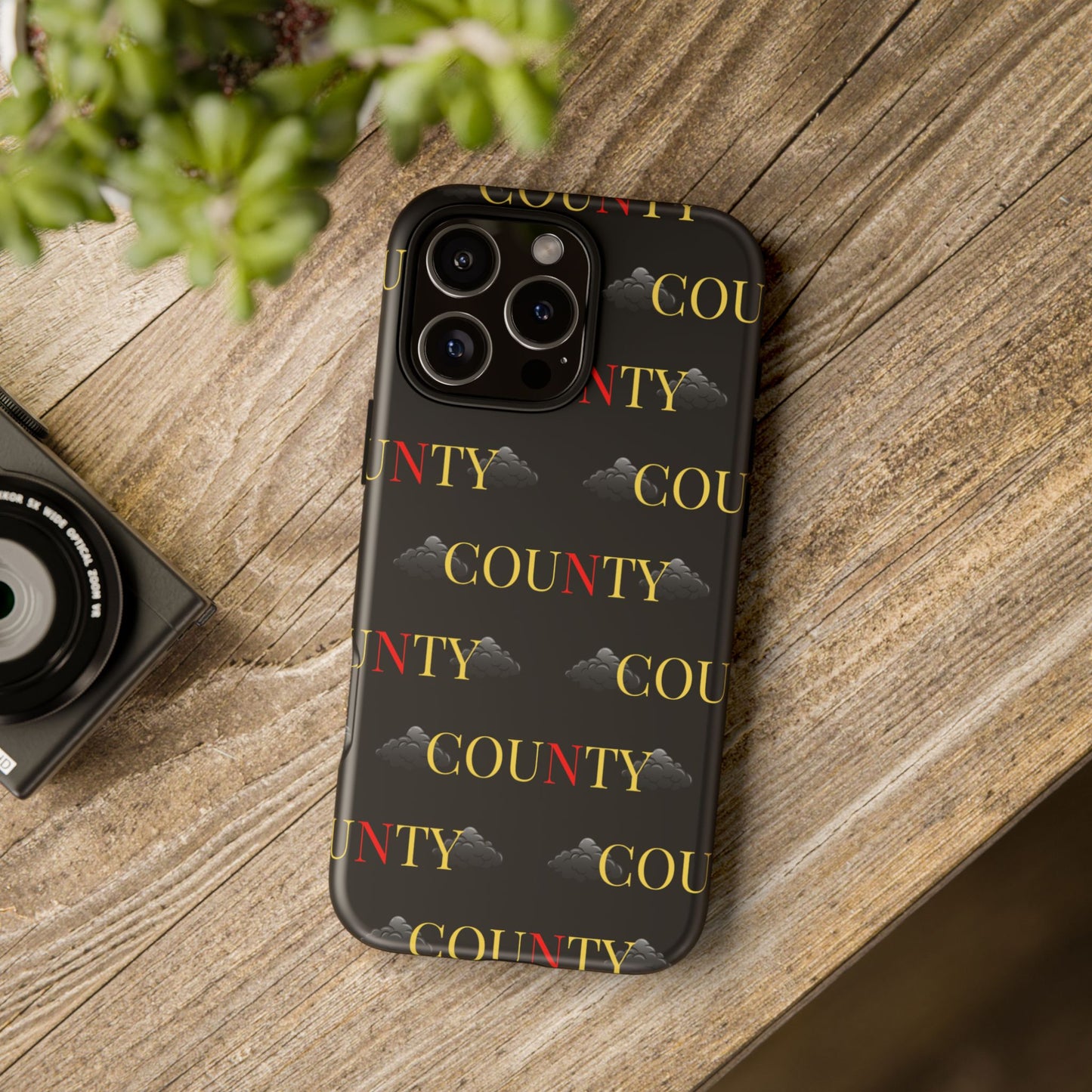Tough Cases Phone Case, Trendy Smartphone Cover, Customizable Gift, Unique County Design, Stylish Tech Accessory