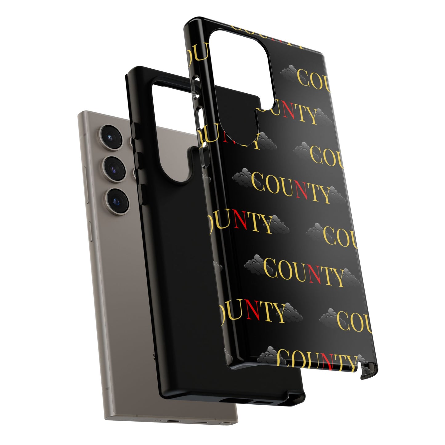 Tough Cases Phone Case, Trendy Smartphone Cover, Customizable Gift, Unique County Design, Stylish Tech Accessory