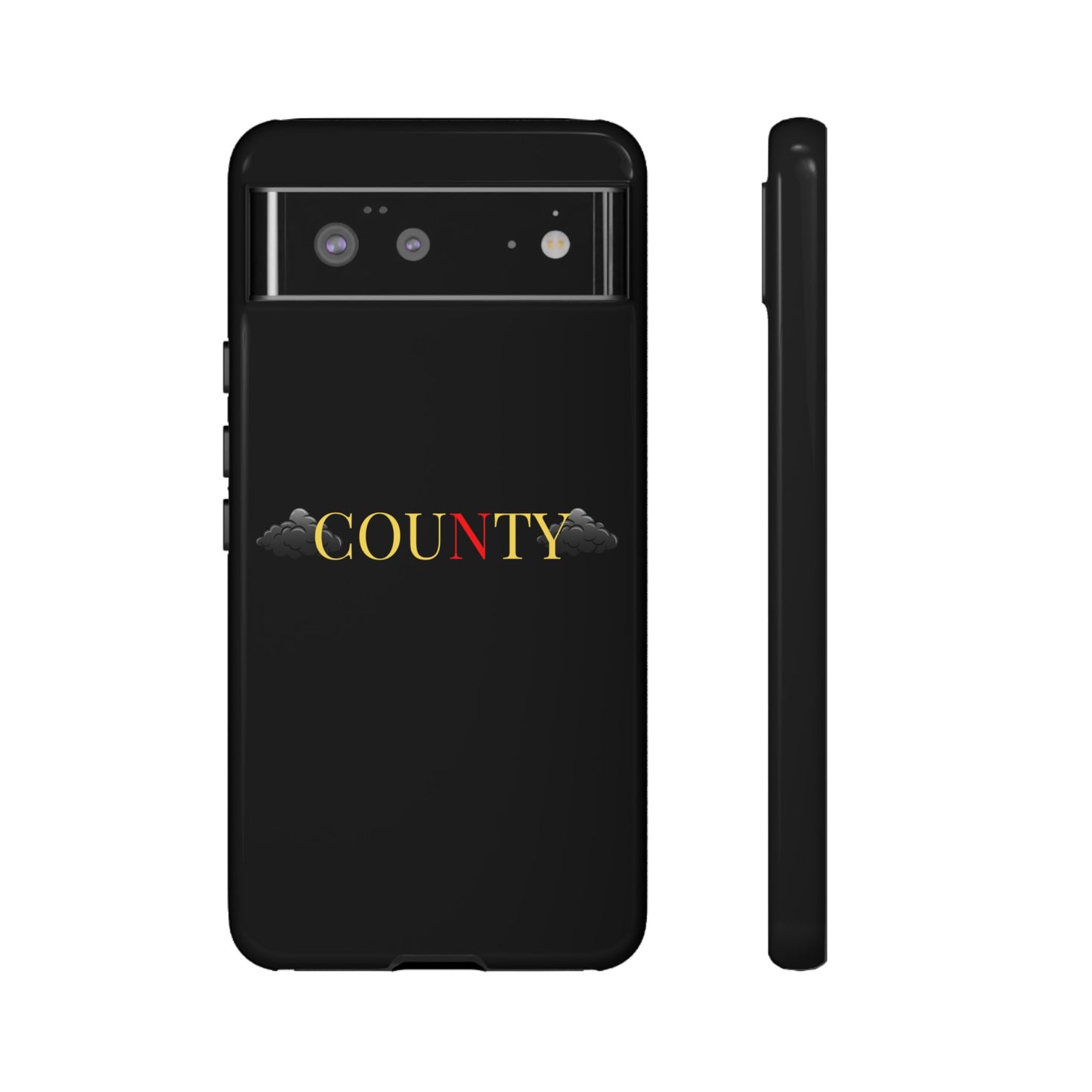 Stylish Phone Case - Tough Cases for County Lovers, Unique Gift for County Fans, Customizable Phone Accessories, Trendy Black Case, [...]