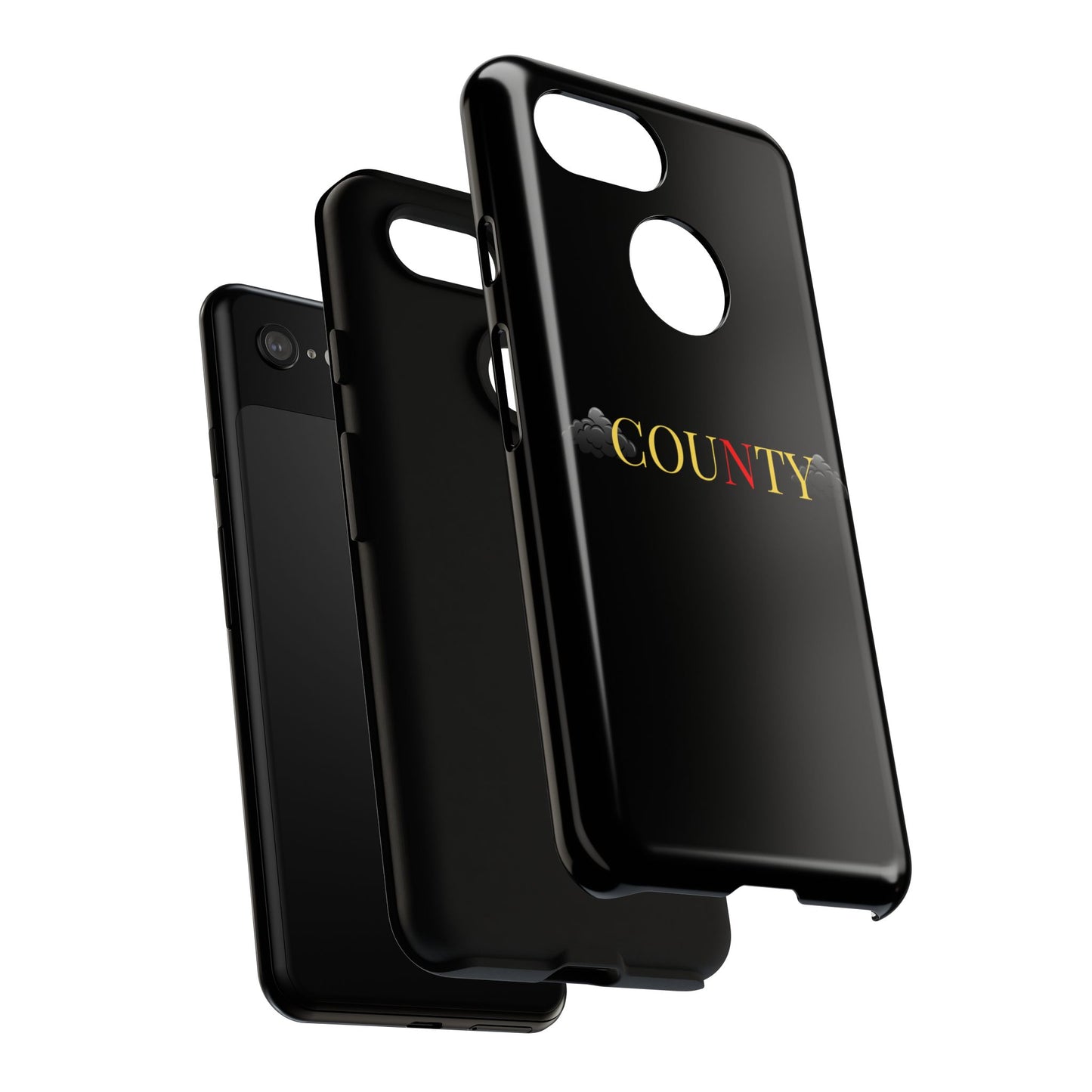 Stylish Phone Case - Tough Cases for County Lovers, Unique Gift for County Fans, Customizable Phone Accessories, Trendy Black Case, [...]
