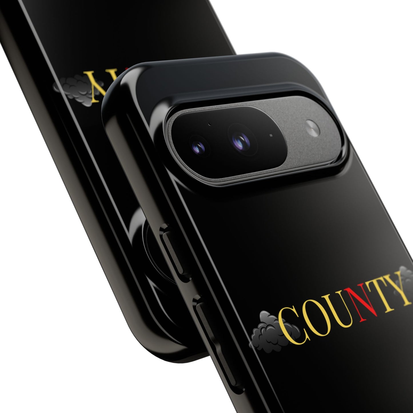 Stylish Phone Case - Tough Cases for County Lovers, Unique Gift for County Fans, Customizable Phone Accessories, Trendy Black Case, [...]