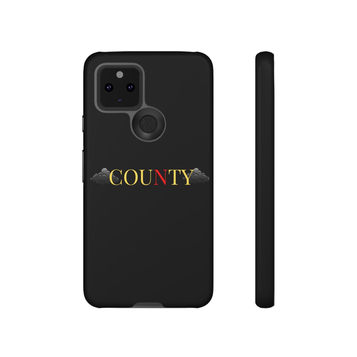 Stylish Phone Case - Tough Cases for County Lovers, Unique Gift for County Fans, Customizable Phone Accessories, Trendy Black Case, [...]