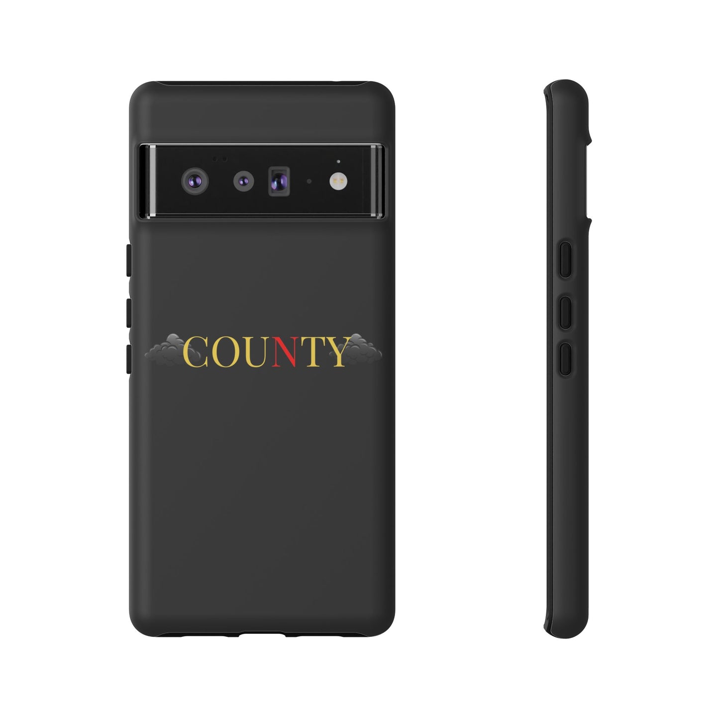 Stylish Phone Case - Tough Cases for County Lovers, Unique Gift for County Fans, Customizable Phone Accessories, Trendy Black Case, [...]