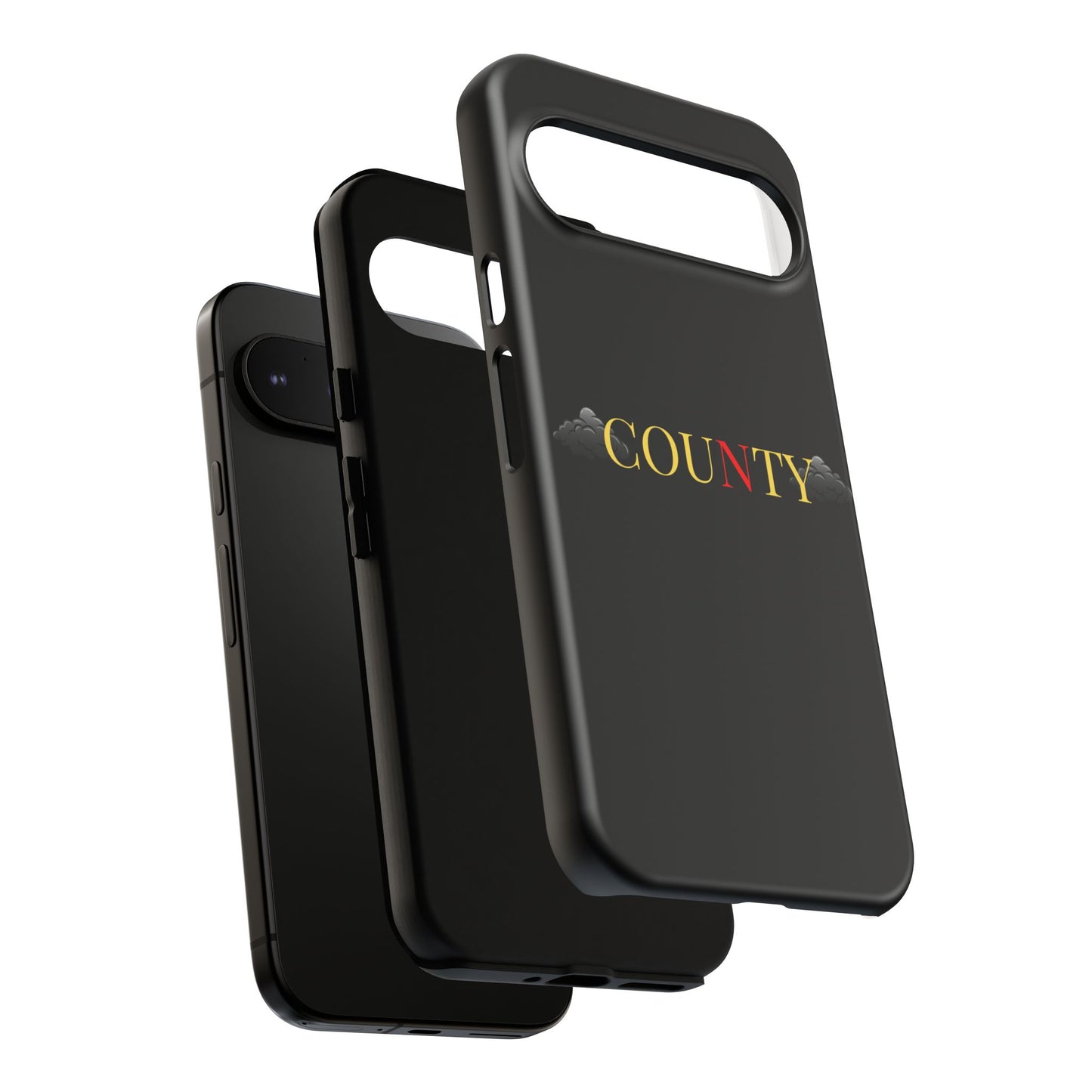 Stylish Phone Case - Tough Cases for County Lovers, Unique Gift for County Fans, Customizable Phone Accessories, Trendy Black Case, [...]
