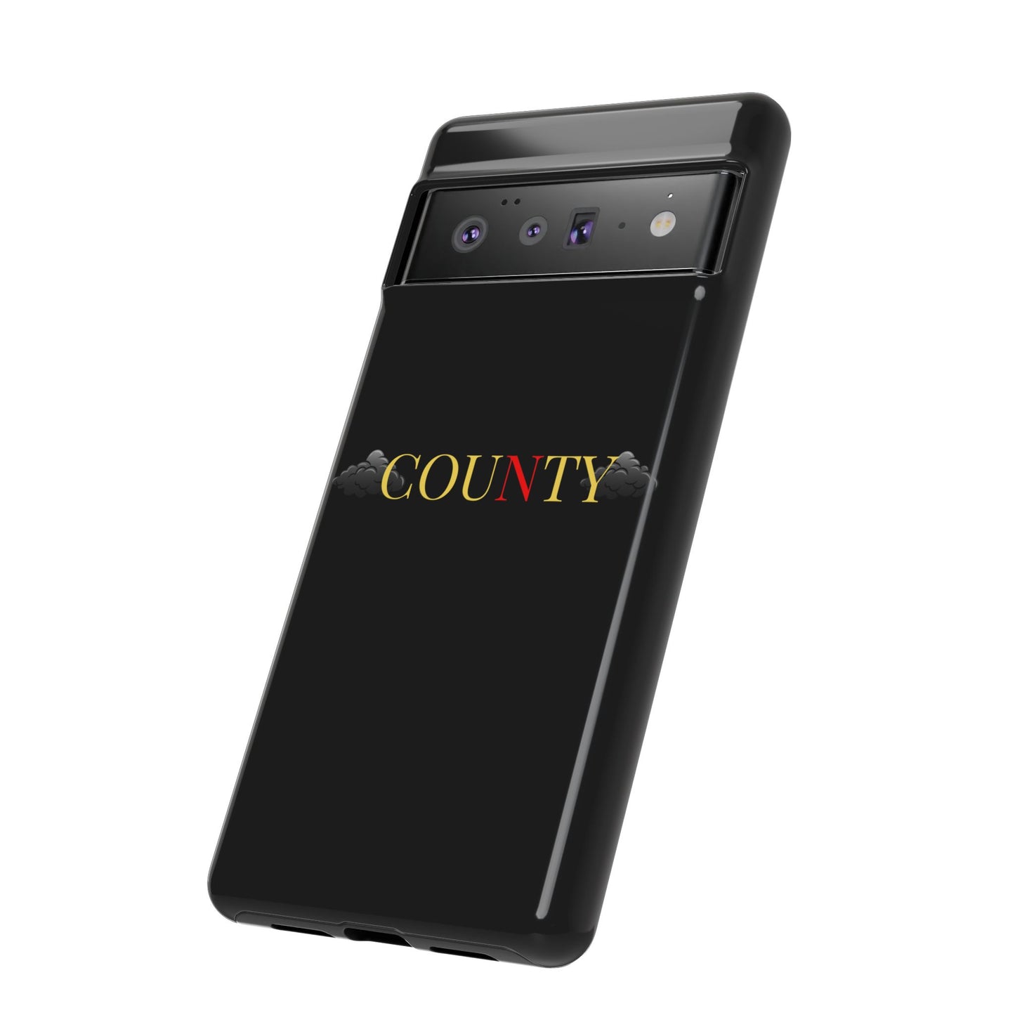 Stylish Phone Case - Tough Cases for County Lovers, Unique Gift for County Fans, Customizable Phone Accessories, Trendy Black Case, [...]