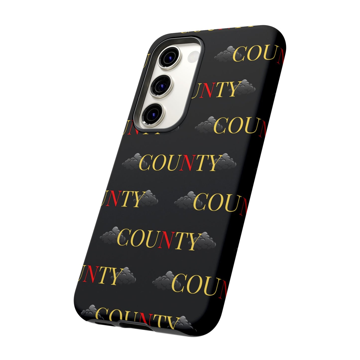 Tough Cases Phone Case, Trendy Smartphone Cover, Customizable Gift, Unique County Design, Stylish Tech Accessory