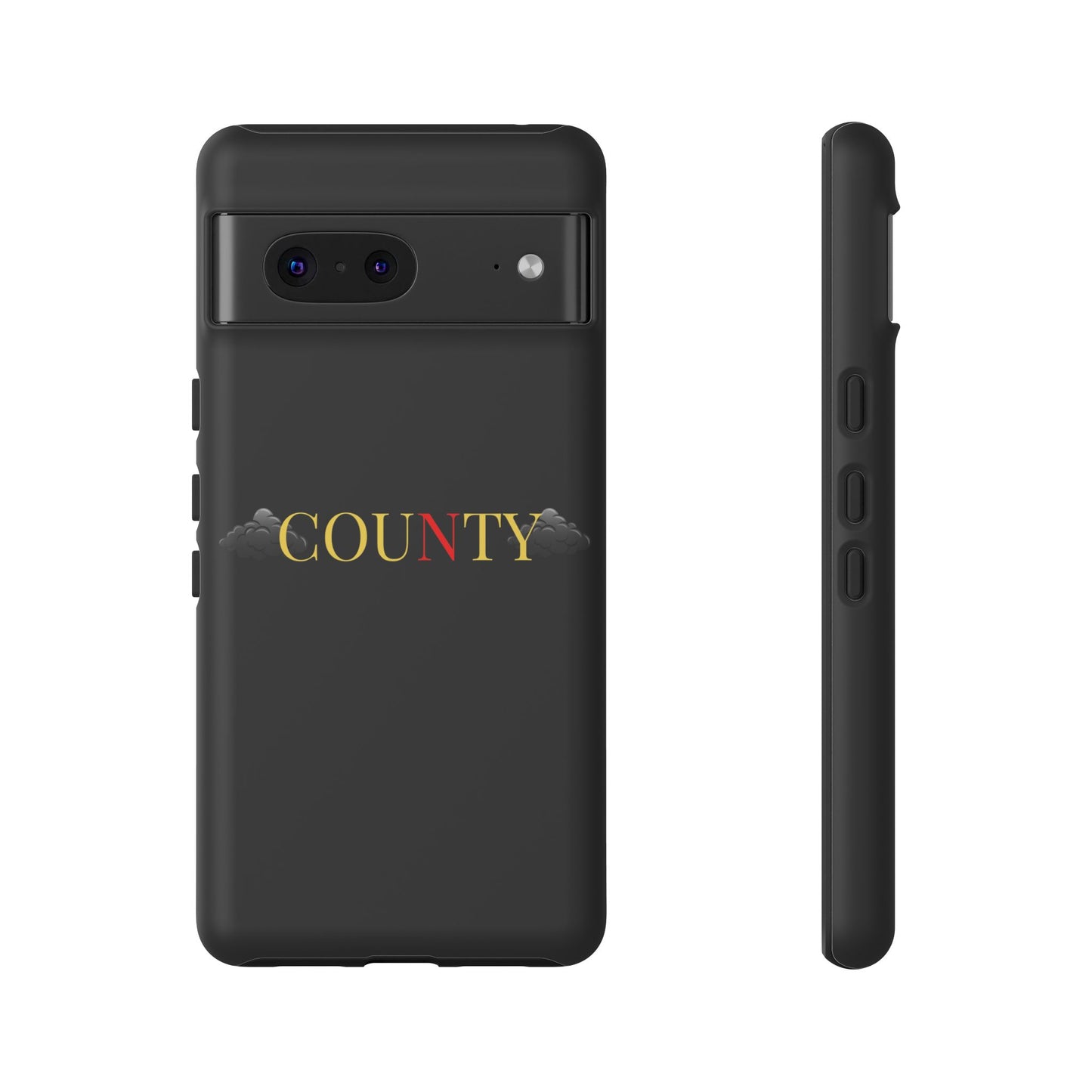 Stylish Phone Case - Tough Cases for County Lovers, Unique Gift for County Fans, Customizable Phone Accessories, Trendy Black Case, [...]