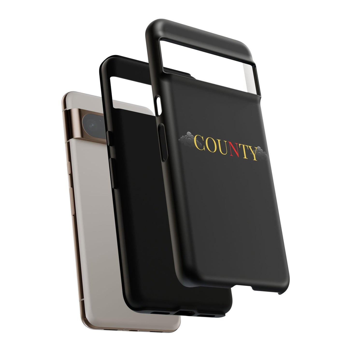 Stylish Phone Case - Tough Cases for County Lovers, Unique Gift for County Fans, Customizable Phone Accessories, Trendy Black Case, [...]