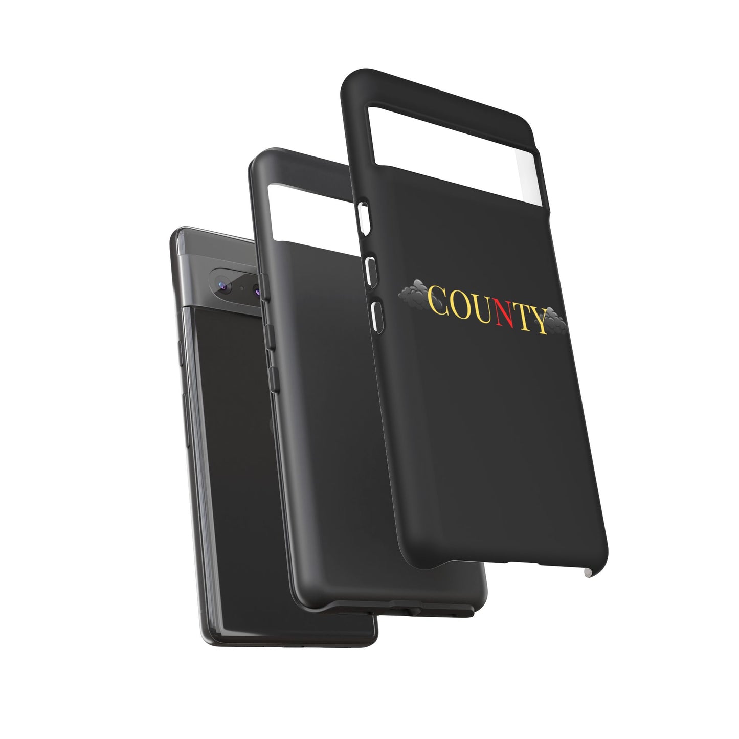Stylish Phone Case - Tough Cases for County Lovers, Unique Gift for County Fans, Customizable Phone Accessories, Trendy Black Case, [...]