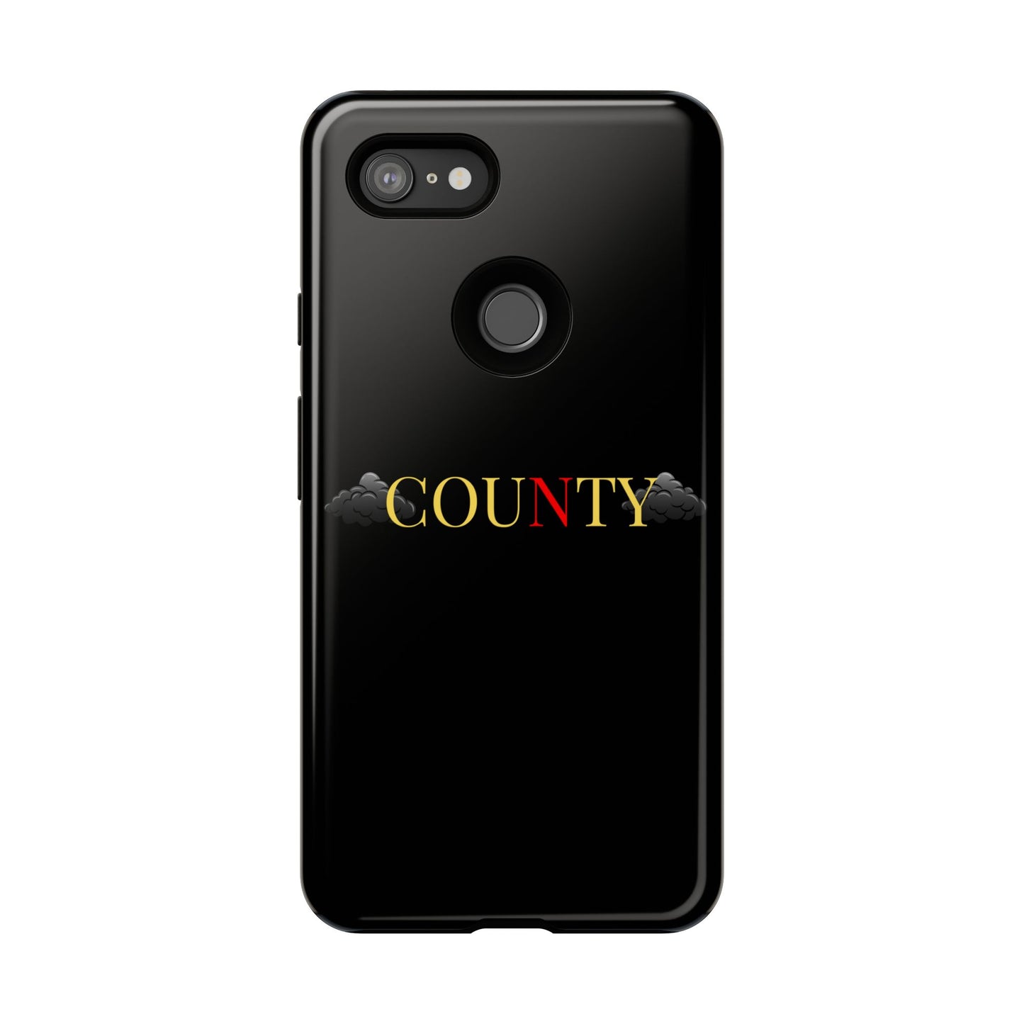 Stylish Phone Case - Tough Cases for County Lovers, Unique Gift for County Fans, Customizable Phone Accessories, Trendy Black Case, [...]