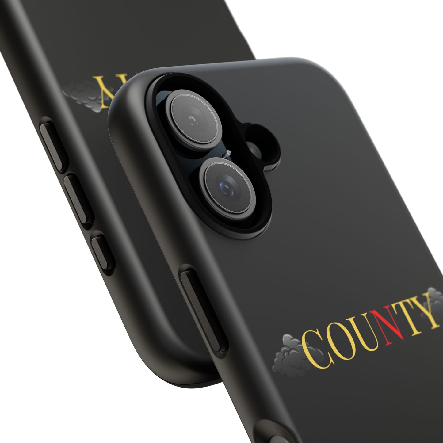 Stylish Phone Case - Tough Cases for County Lovers, Unique Gift for County Fans, Customizable Phone Accessories, Trendy Black Case, [...]