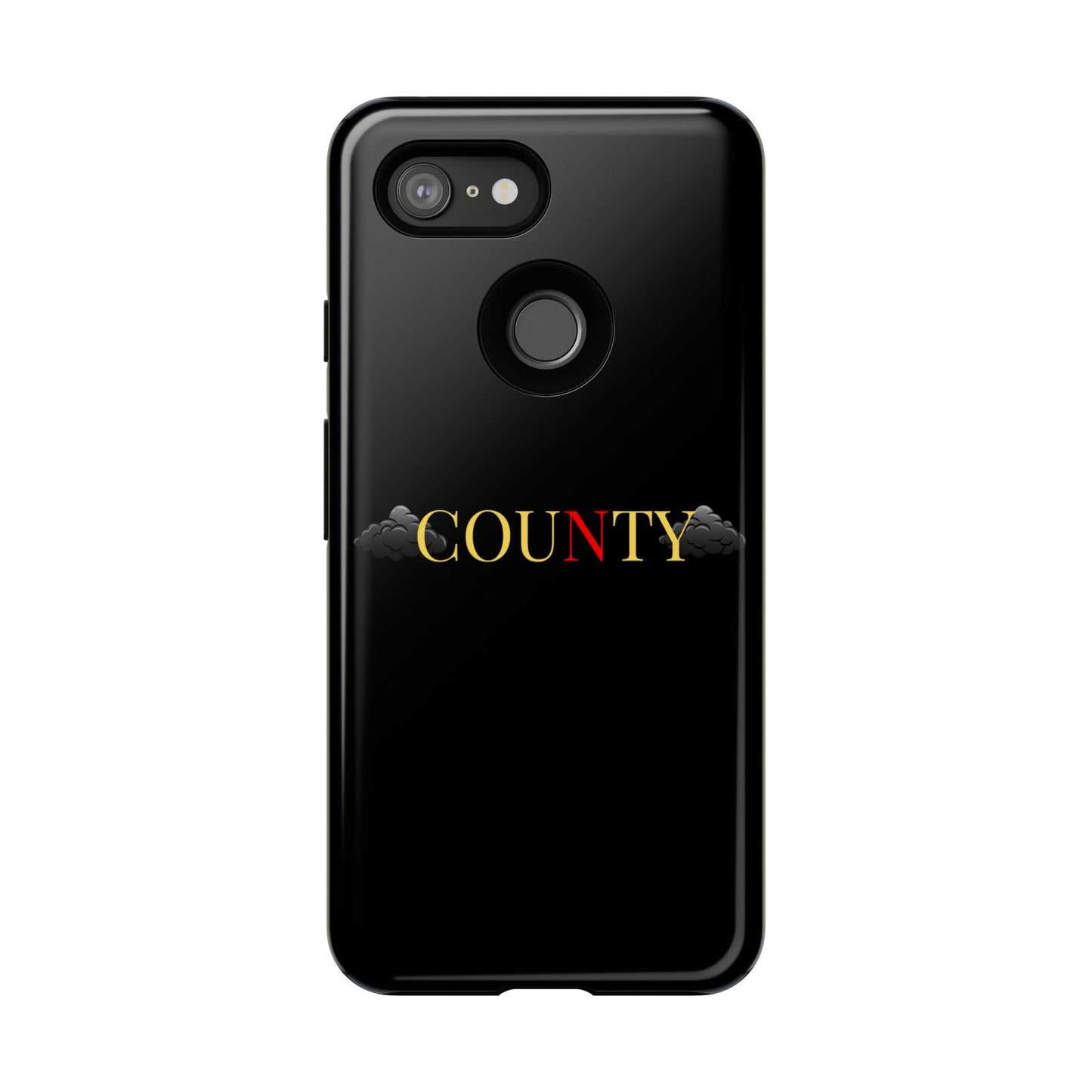 Stylish Phone Case - Tough Cases for County Lovers, Unique Gift for County Fans, Customizable Phone Accessories, Trendy Black Case, [...]