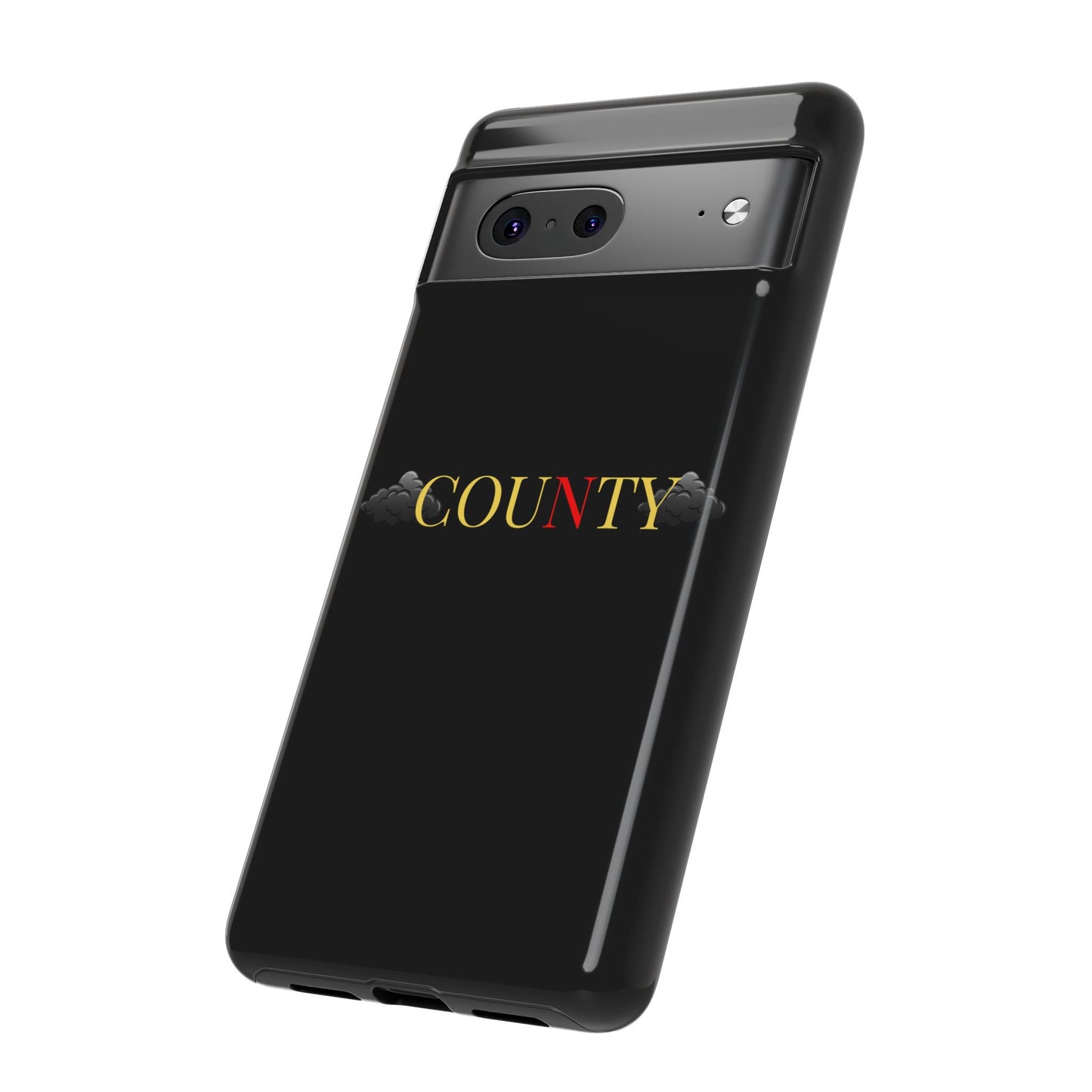 Stylish Phone Case - Tough Cases for County Lovers, Unique Gift for County Fans, Customizable Phone Accessories, Trendy Black Case, [...]