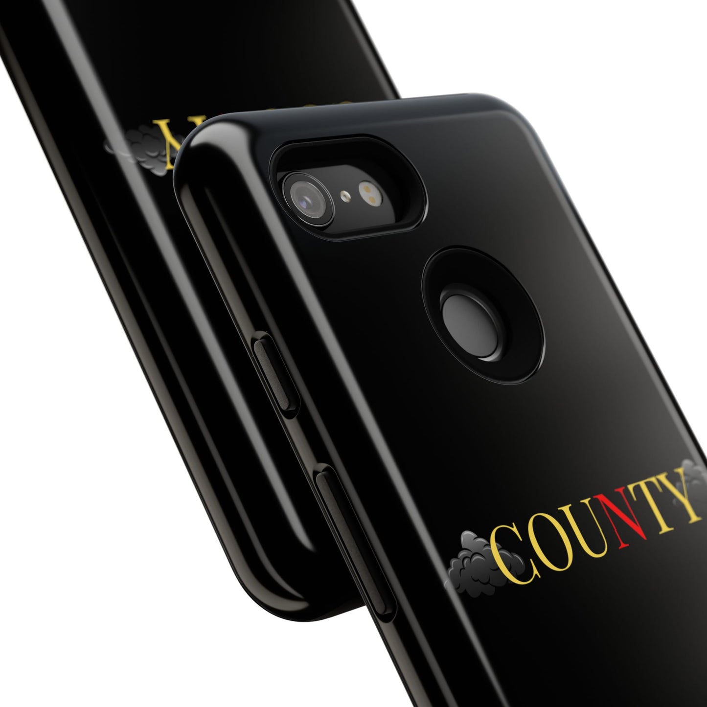 Stylish Phone Case - Tough Cases for County Lovers, Unique Gift for County Fans, Customizable Phone Accessories, Trendy Black Case, [...]