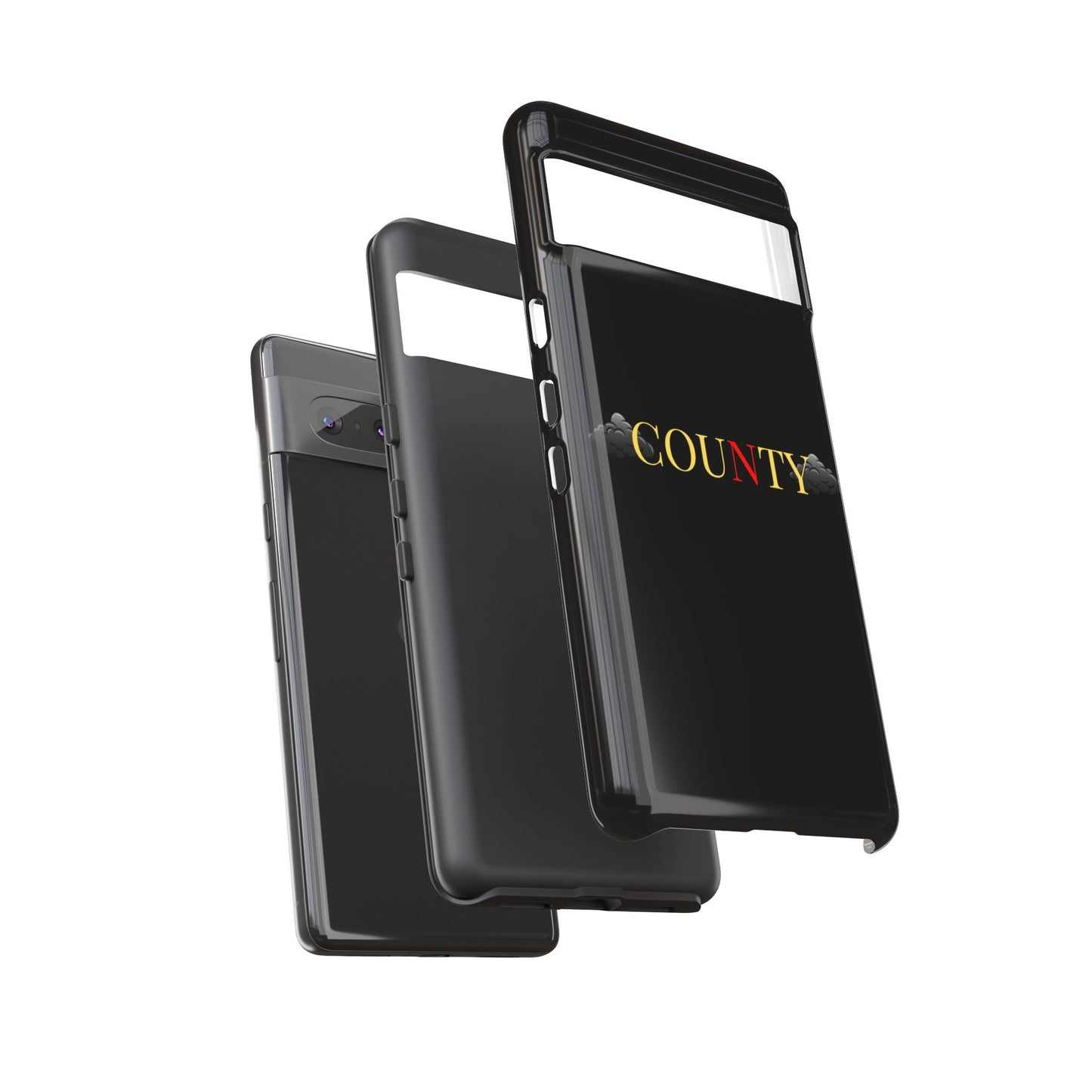 Stylish Phone Case - Tough Cases for County Lovers, Unique Gift for County Fans, Customizable Phone Accessories, Trendy Black Case, [...]